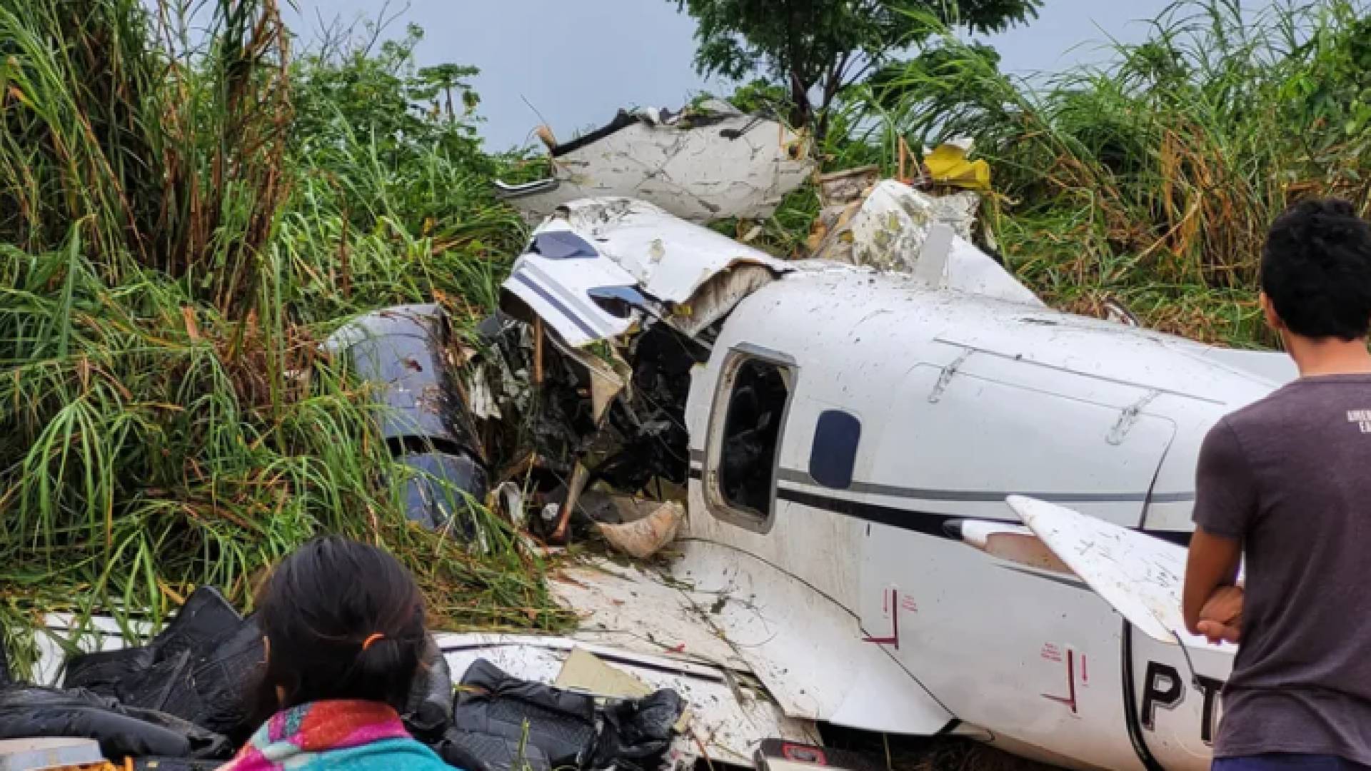 حادث طائرة في البرازيل