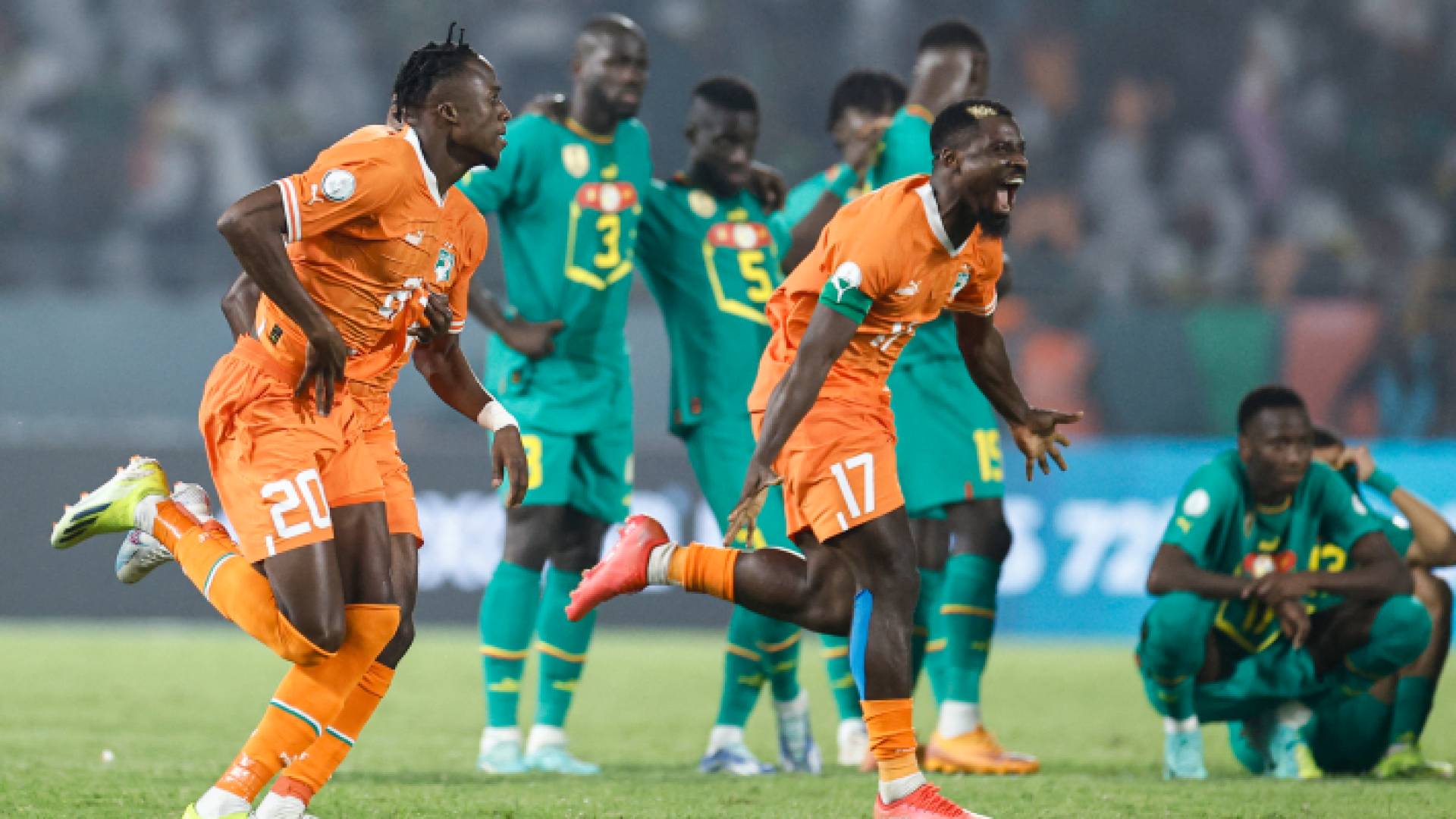 من المباراة