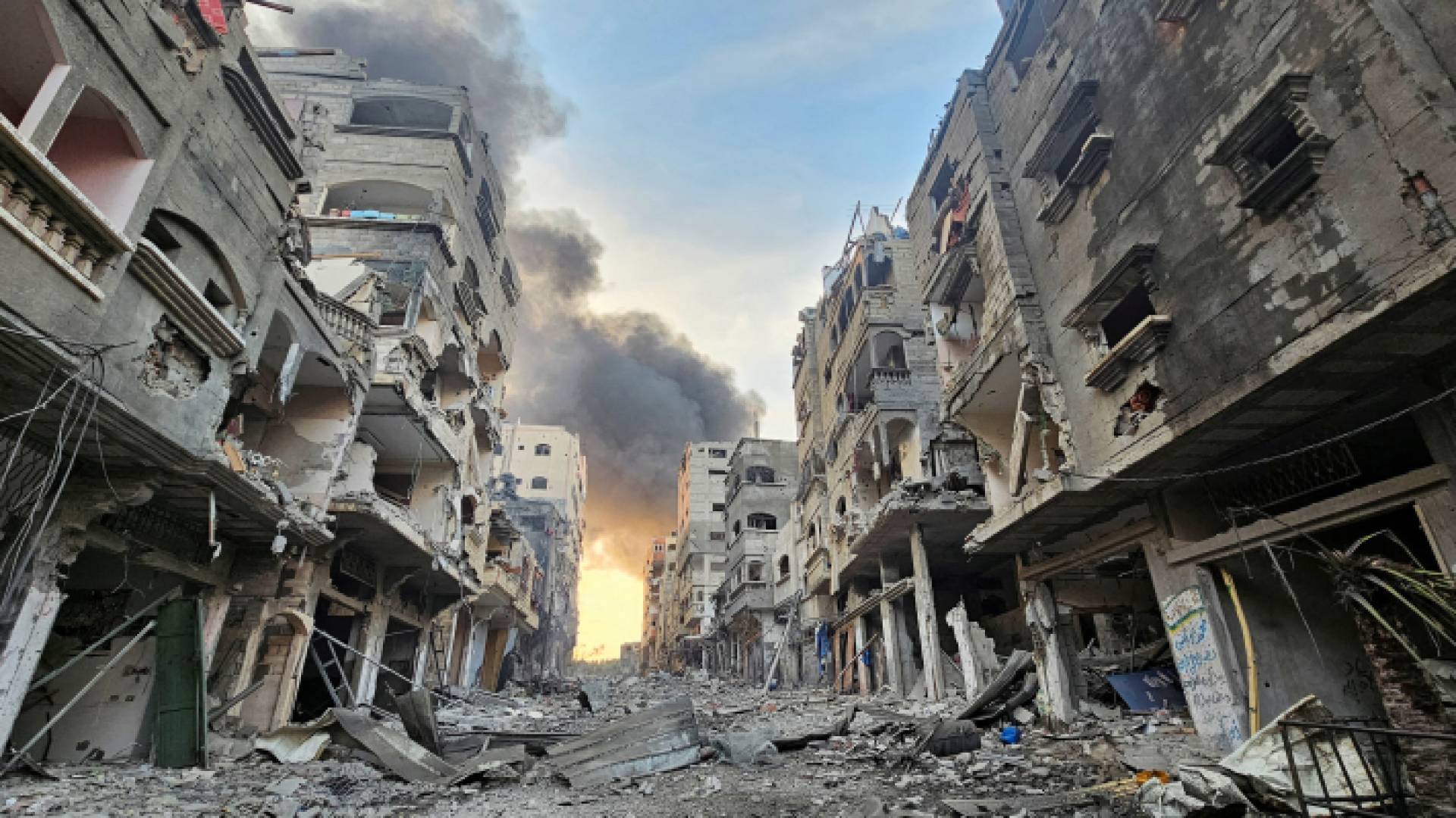 آثار الدمار في قطاع غزة