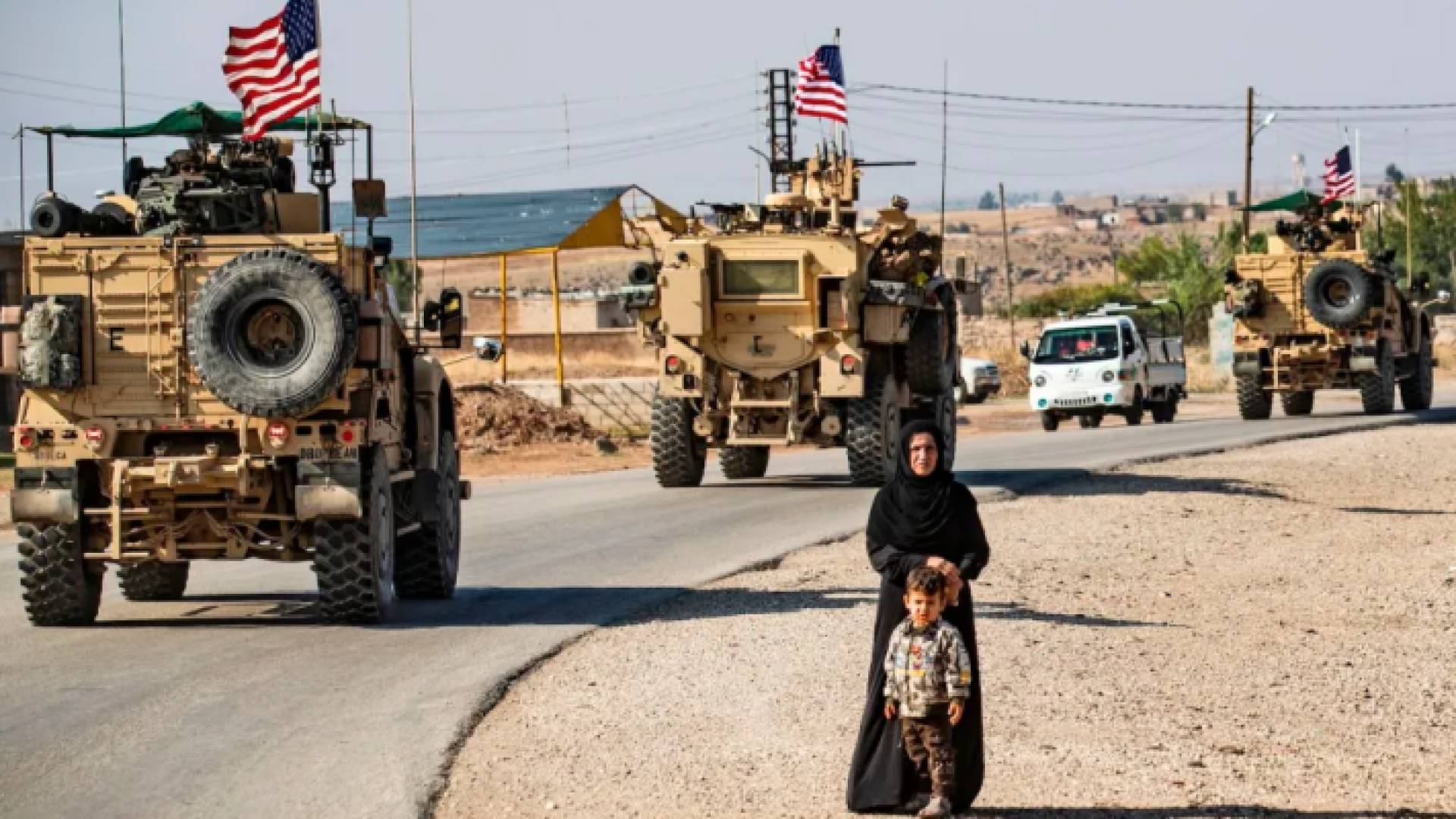 القوات الأمريكية بالقرب من الحدود التركية السورية - أرشيفية