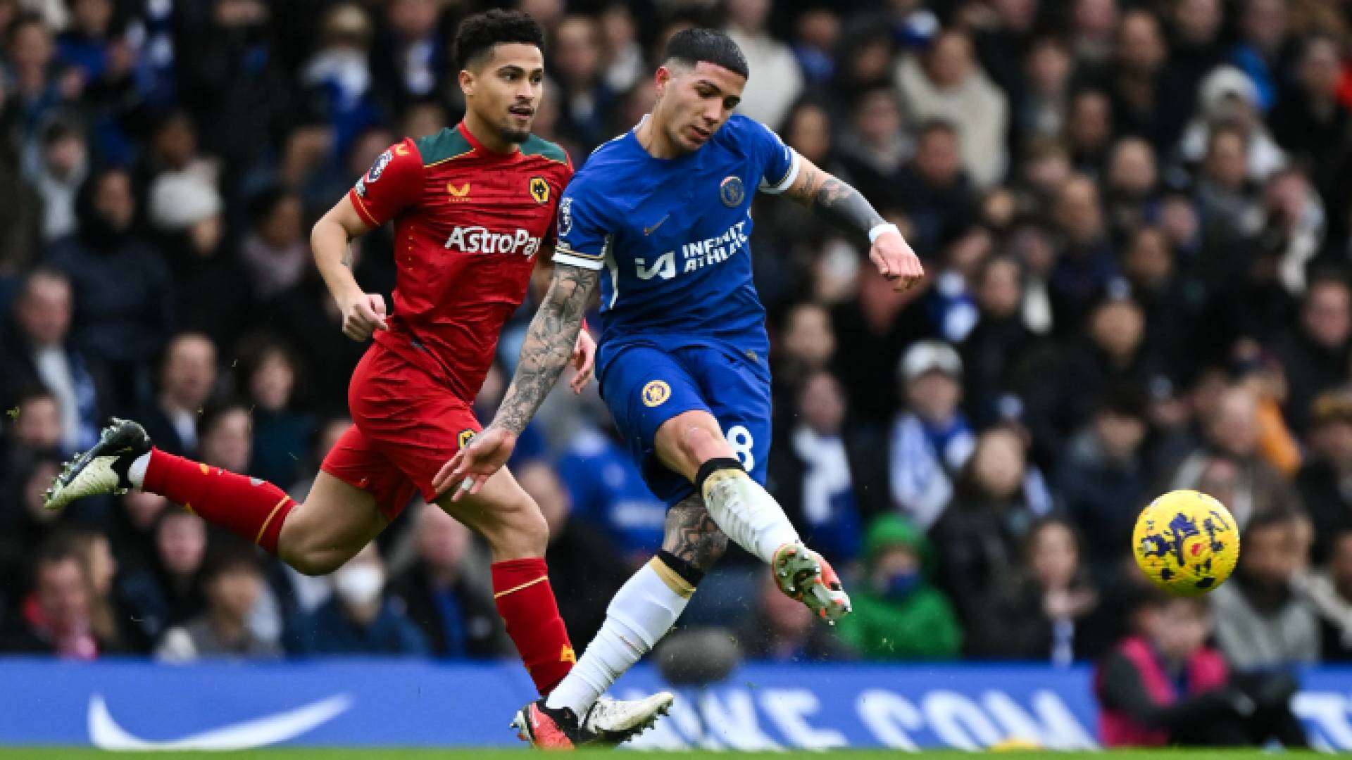 من المباراة