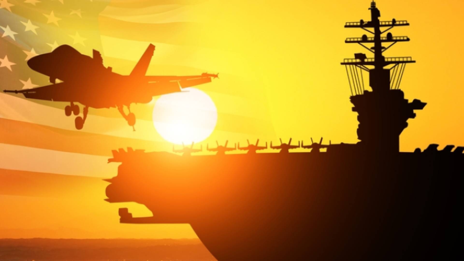 حاملة طائرات أمريكية