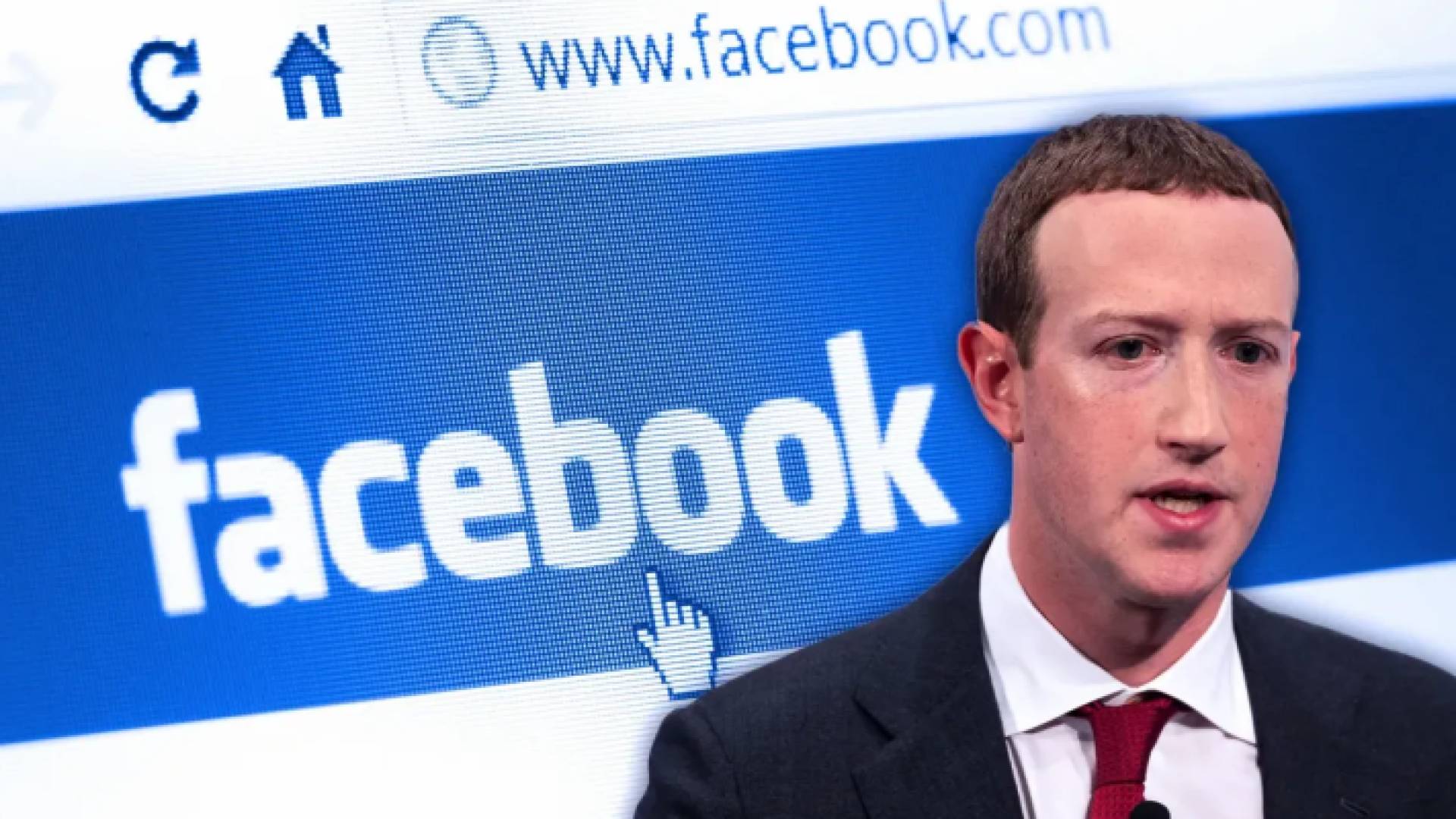 مارك مارك زوكربيرغ وصحفة فيسبوك -تعبيرية