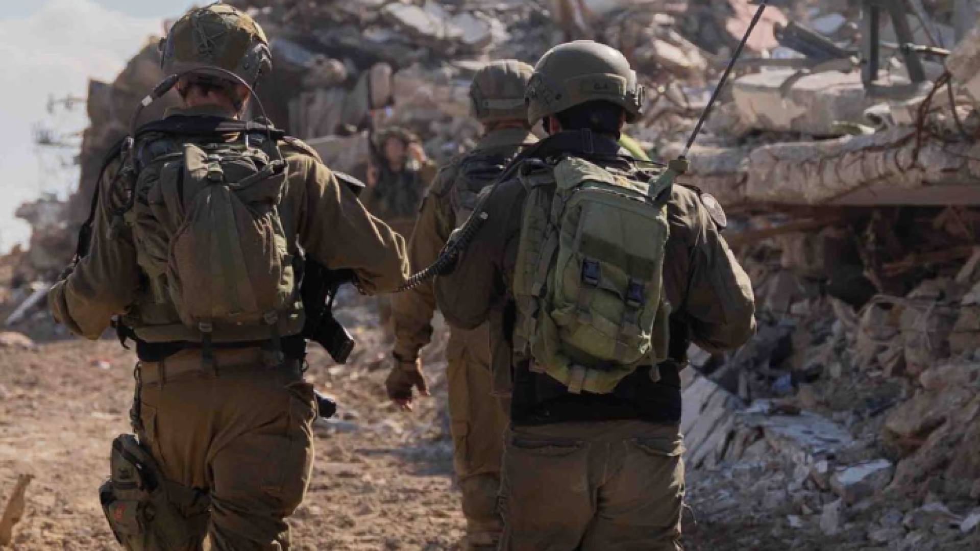 عناصر من جيش الاحتلال الإسرائيلي في قطاع غزة