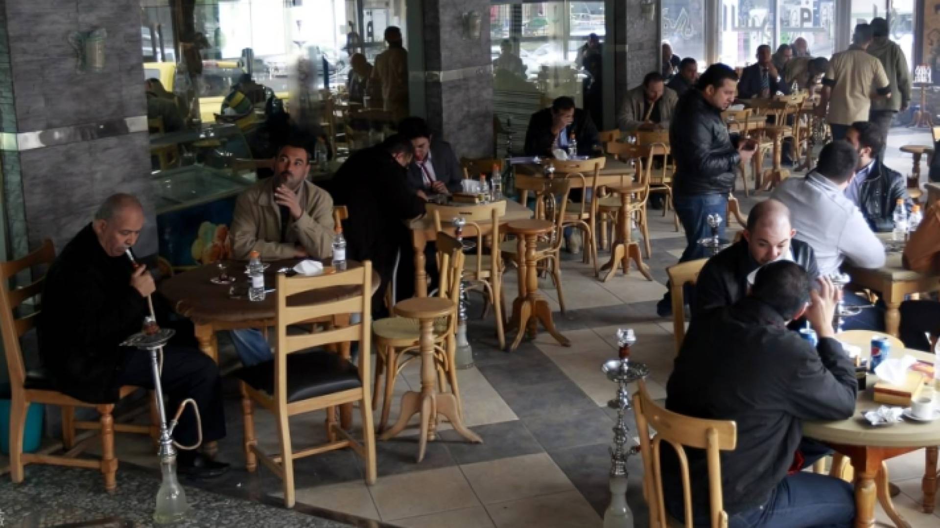 أحد مقاهي عمان