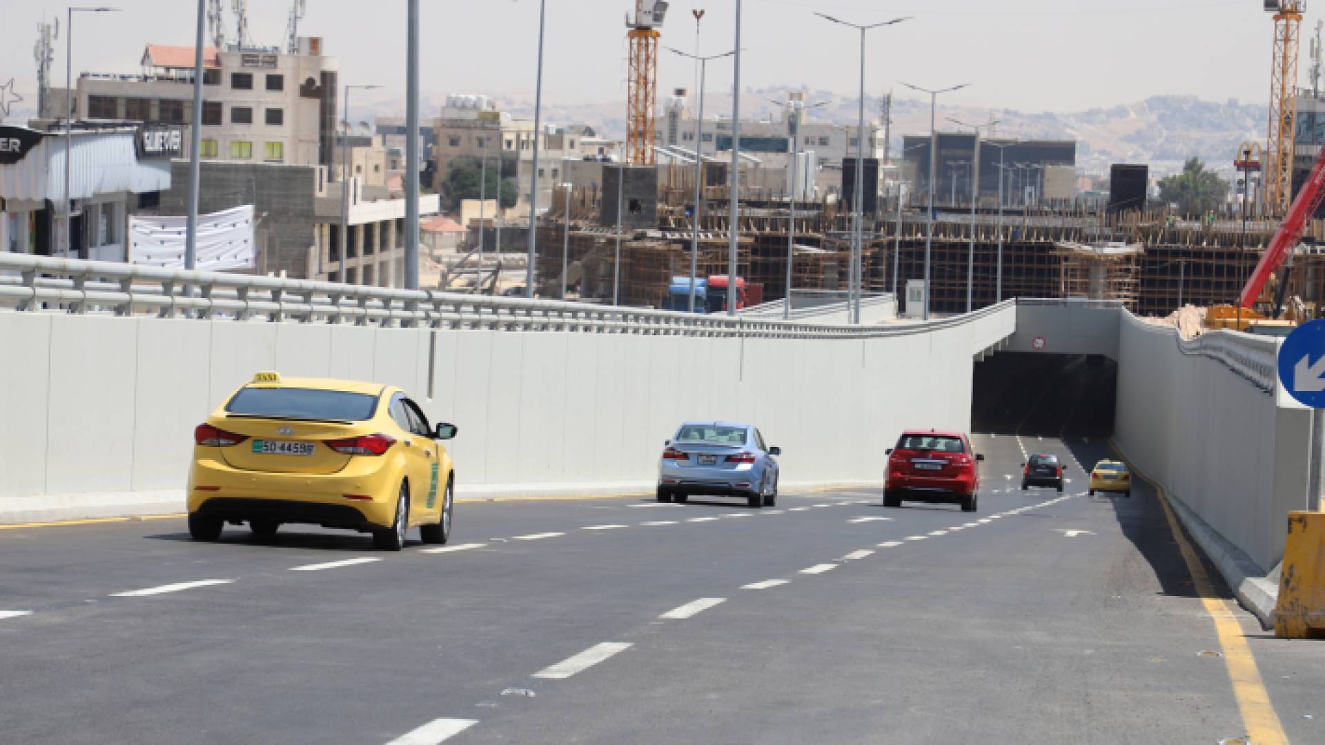 أحد شوارع العاصمة عمان