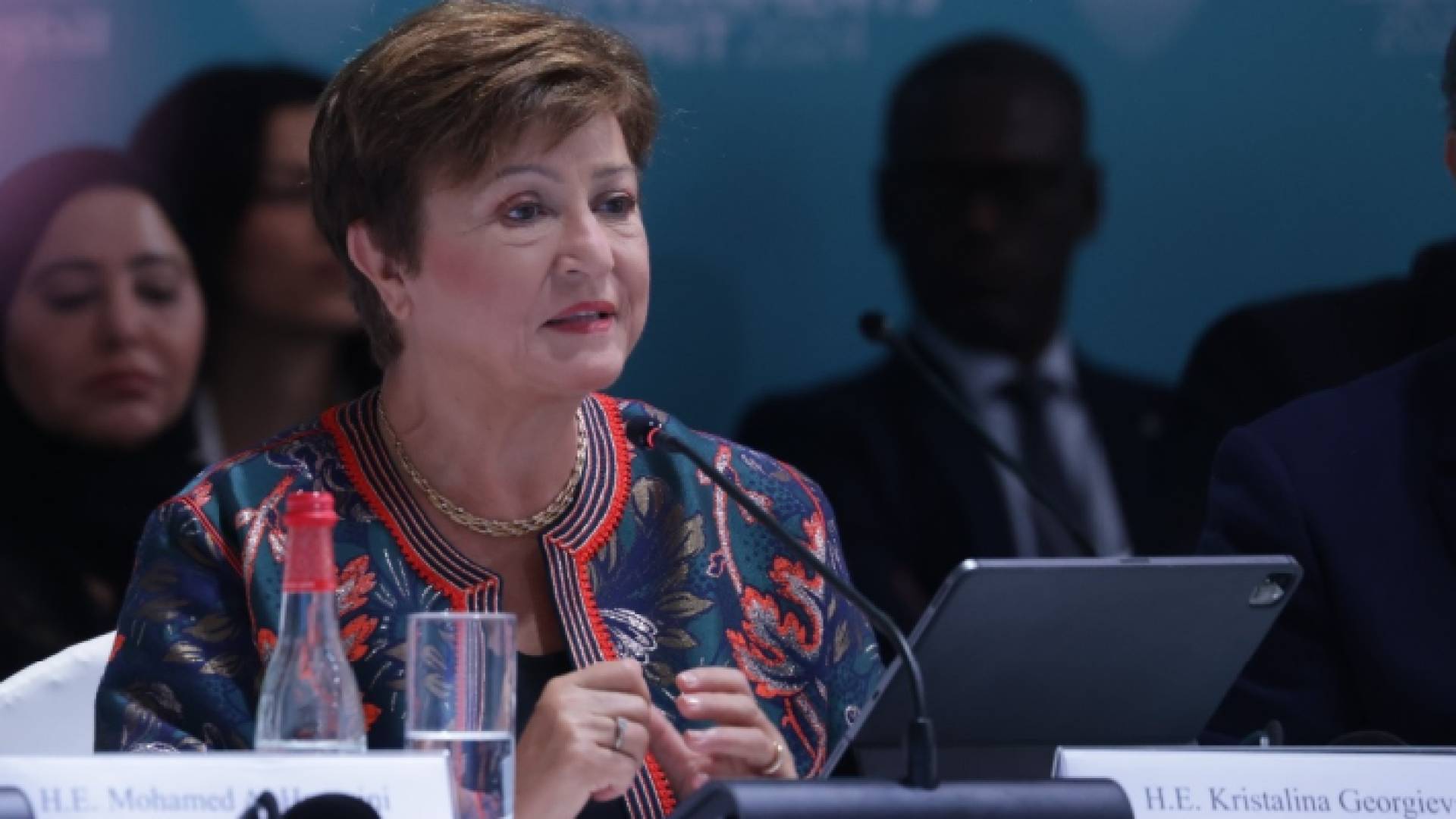 المديرة العامة لـ"النقد الدولي" غورغييفا خلال "القمة العالمية للحكومات 2024"