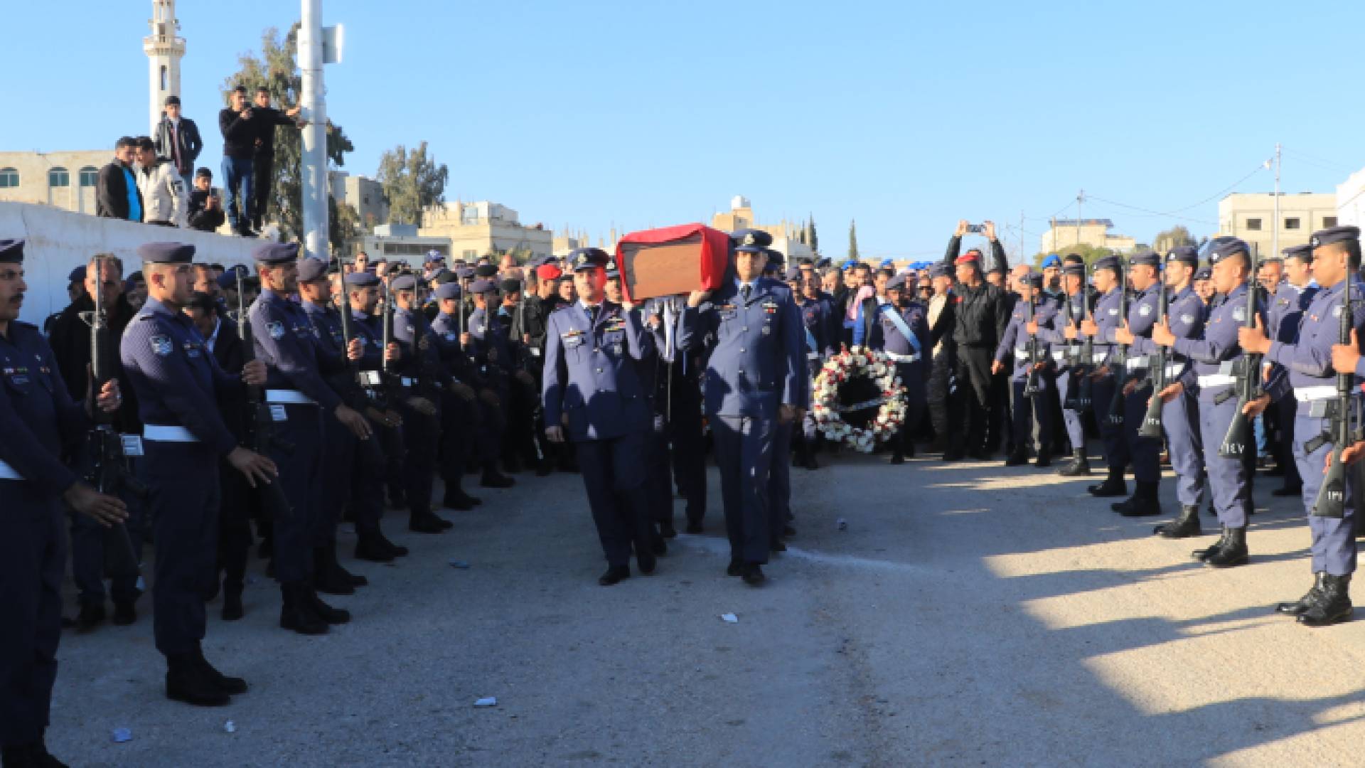 تشيع جثمان الشهيد النقيب الطيار محمد الخضير