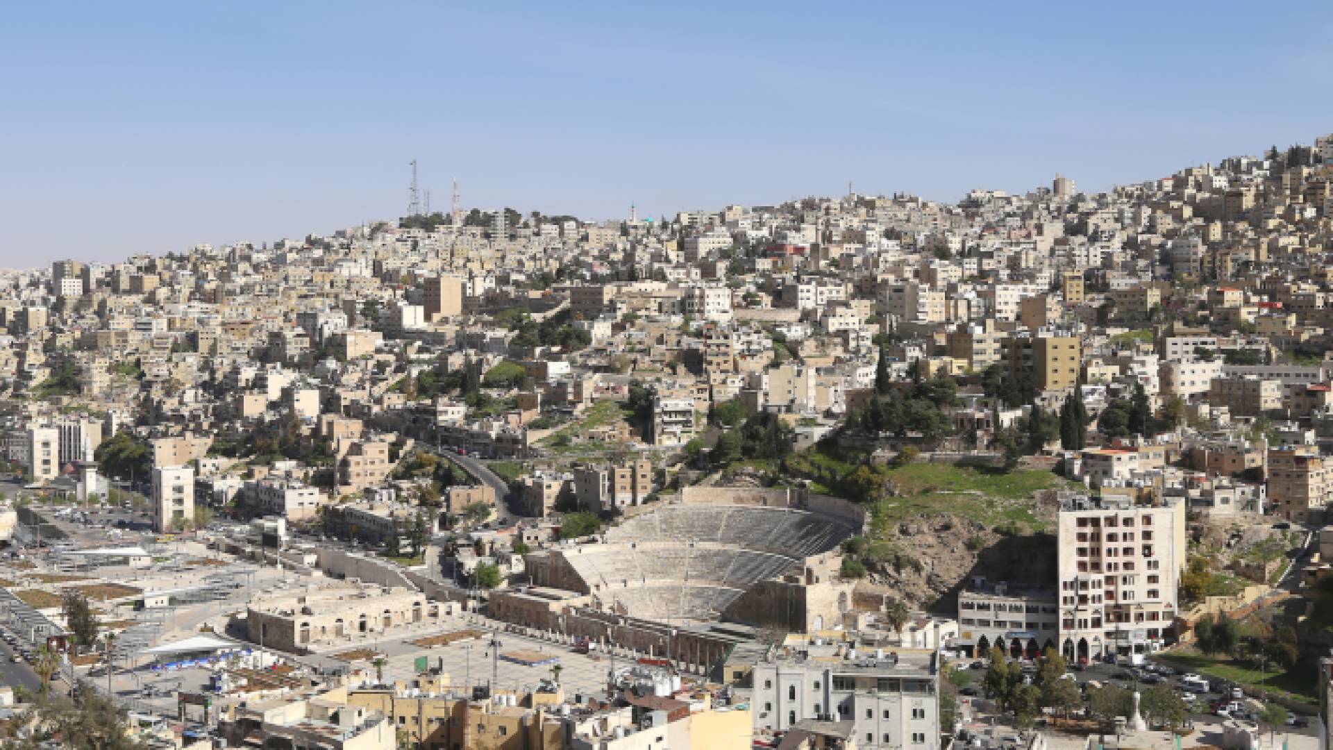 صورة عامة للعاصمة عمان