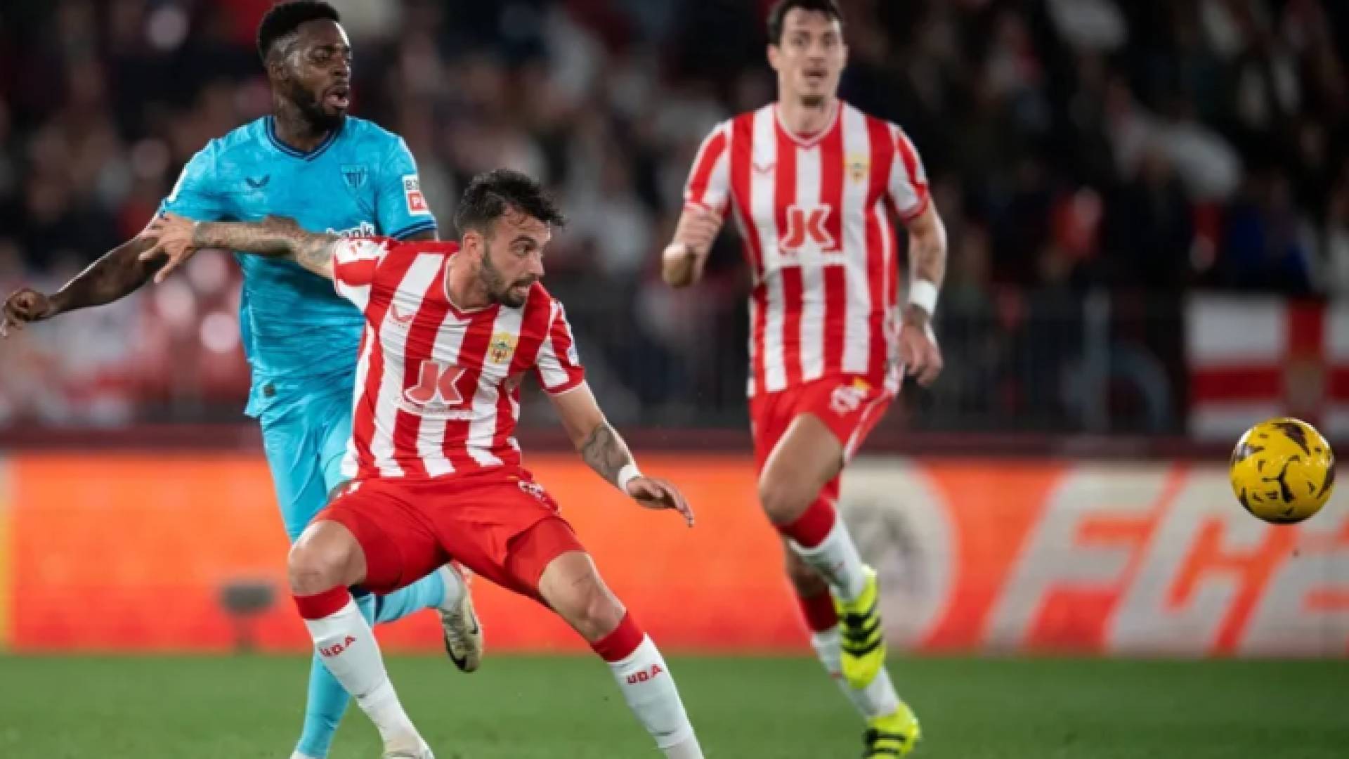 من مباراة ألميريا وأتلتيك بيلباو