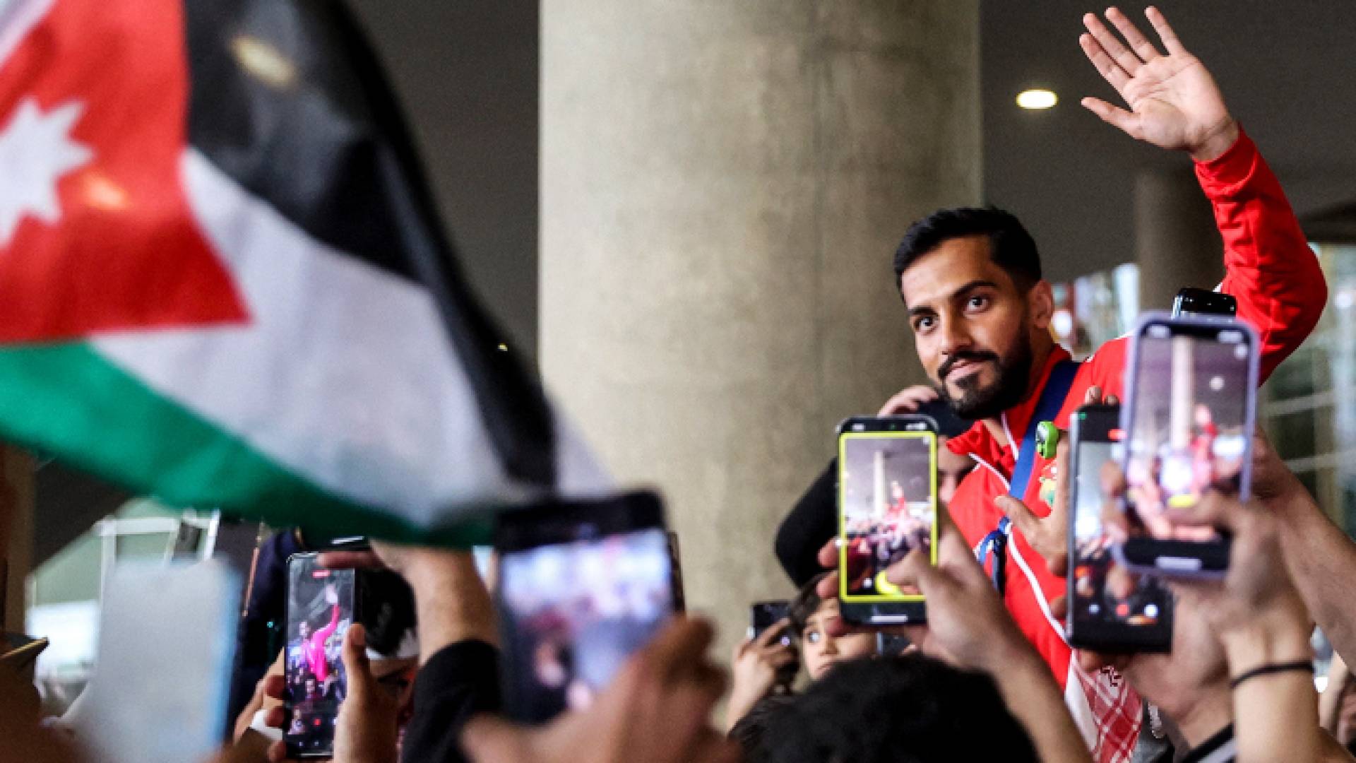 نجم المنتخب الوطني لكرة القدم موسى التعمري