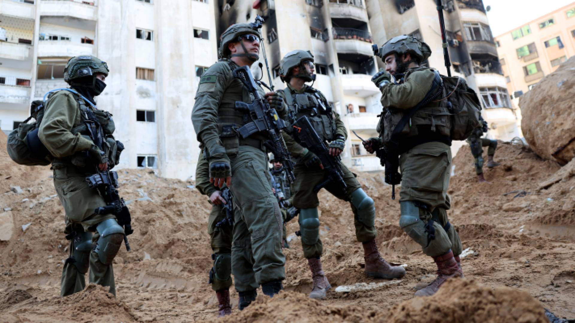 جنود من جيش الاحتلال الإسرائيلي في قطاع غزة