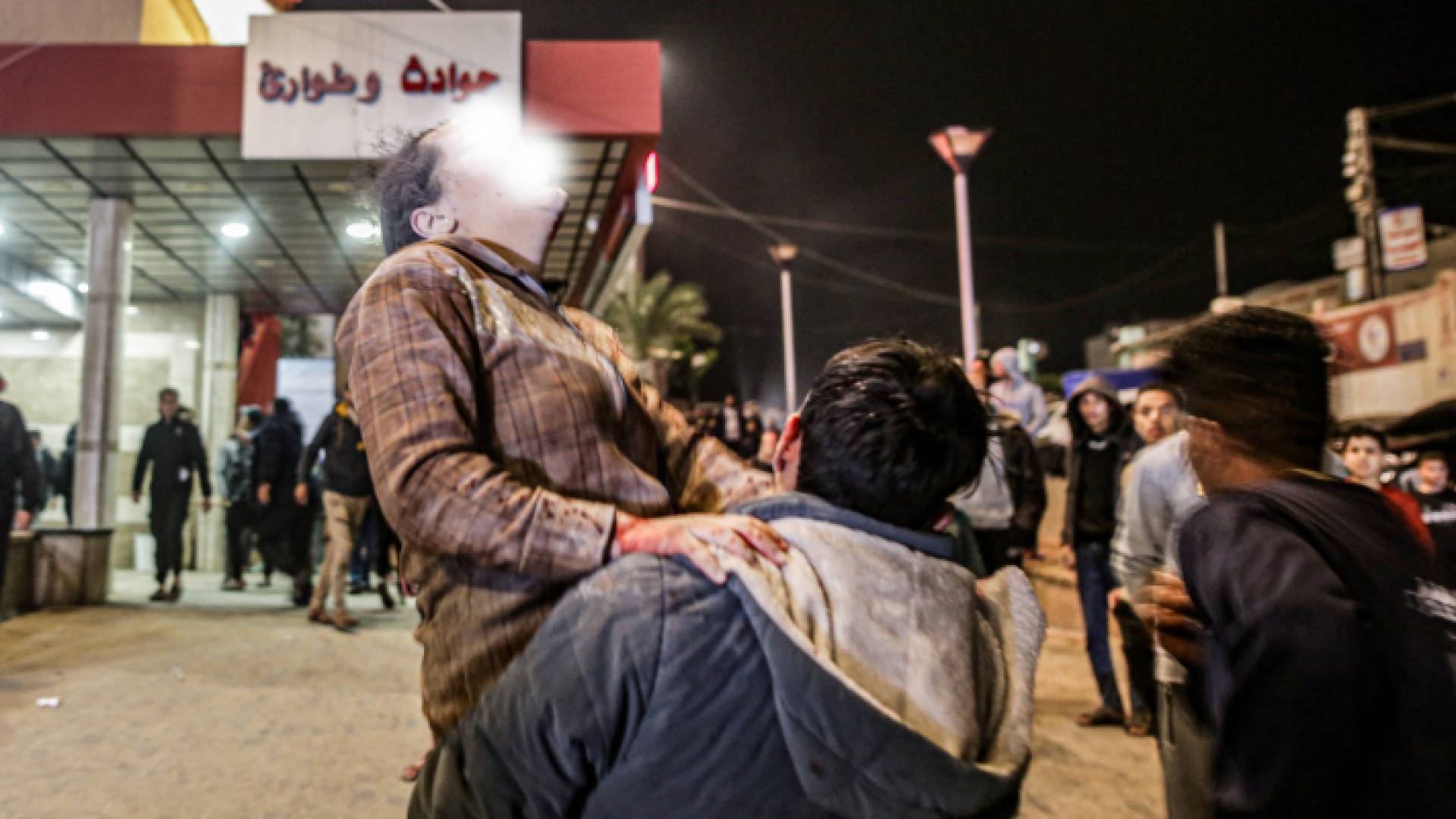 عدوان الاحتلال استهدف مجمع ناصر الطبي