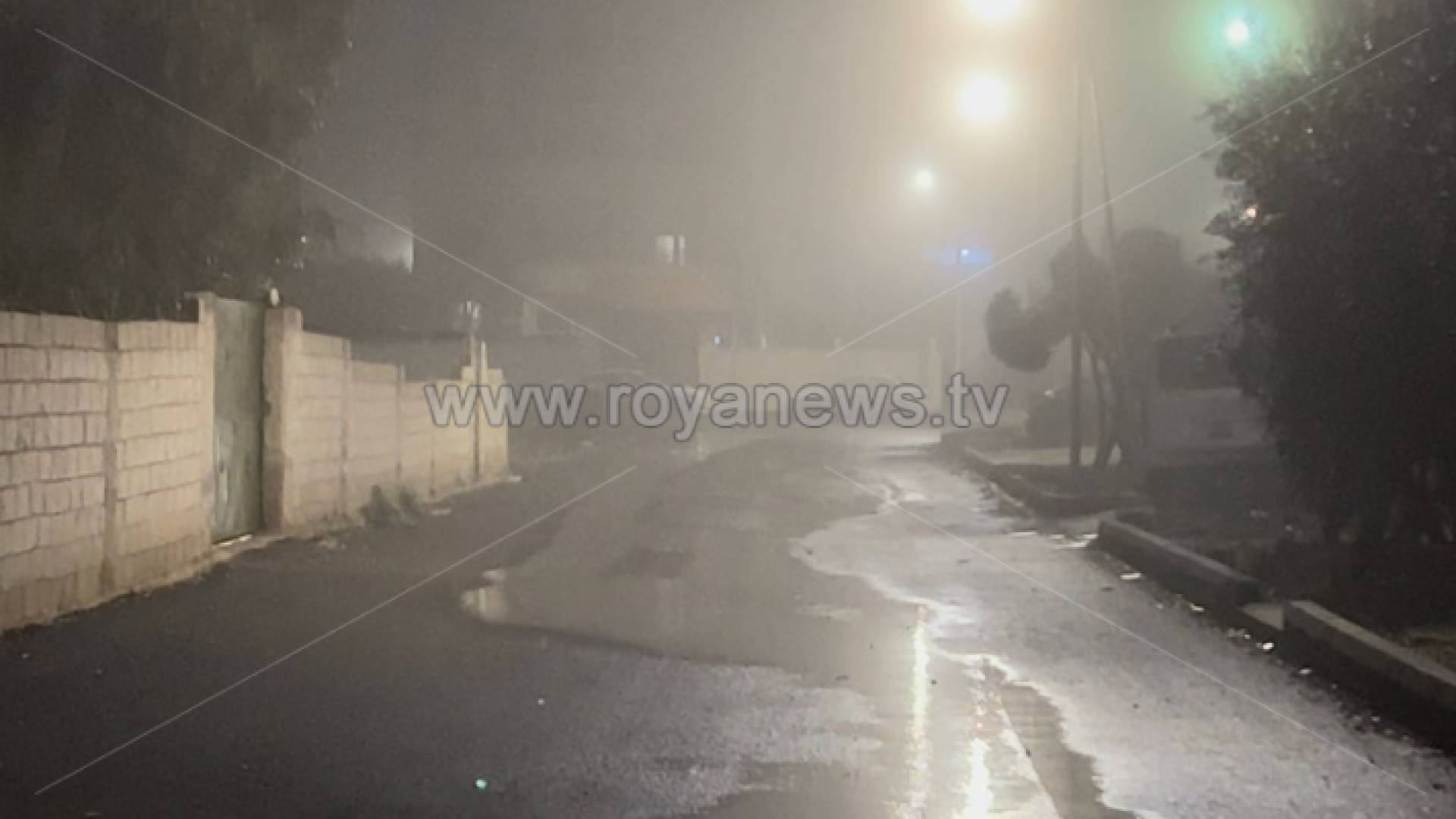 ضباب في محافظة المفرق