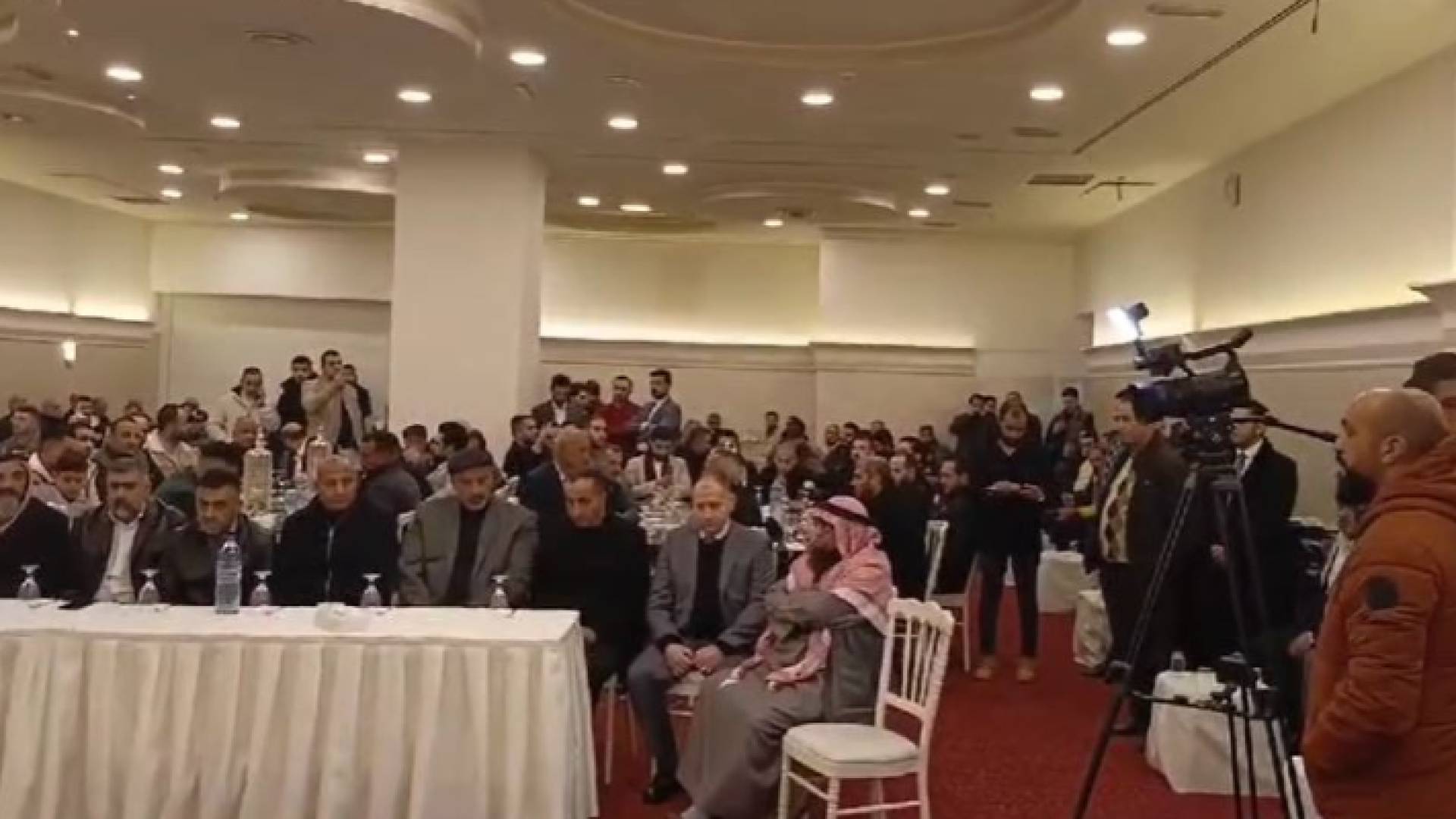 جاهة الخطوبة التي تزامنت مع خطاب أبو عبيدة