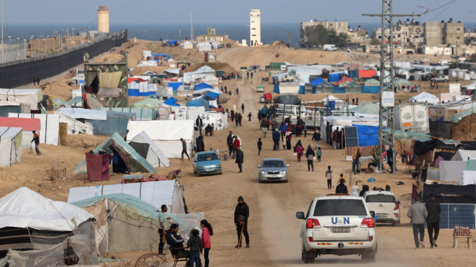 نازحون في رفح