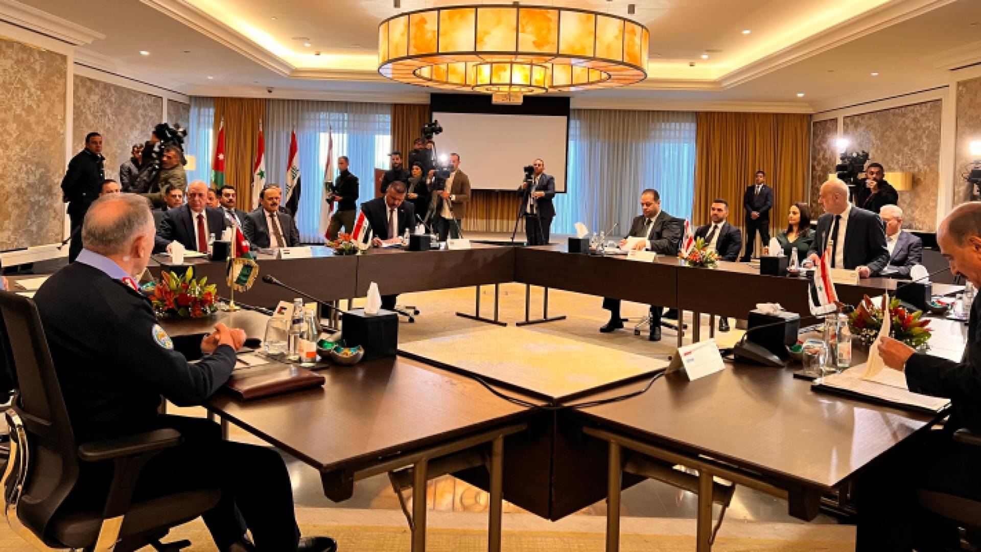 اجتماع رباعي لمناقشة آفة المخدرات ومكافحتها