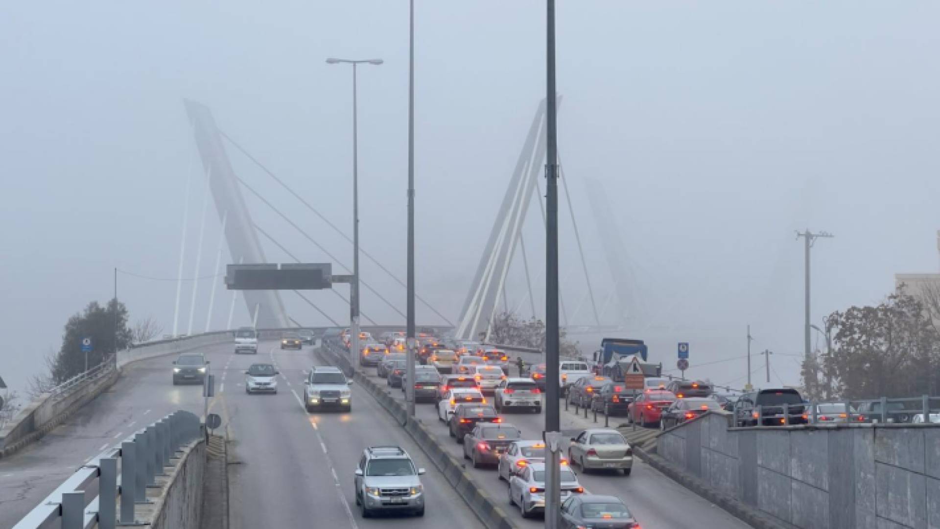 أجواء غائمة وماطرة في العاصمة عمان