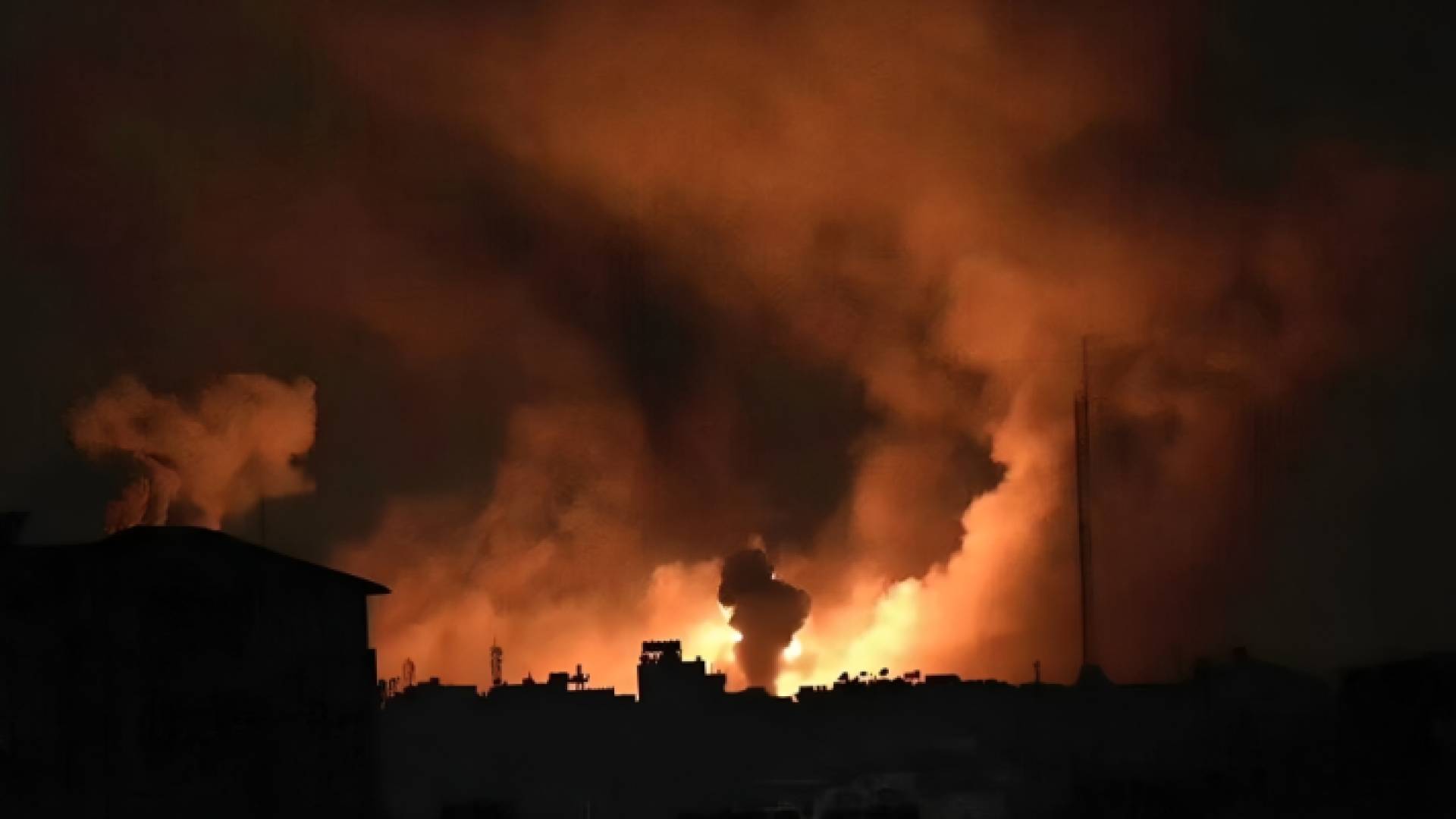 غارة عنيفة في غزة "أرشيفية"