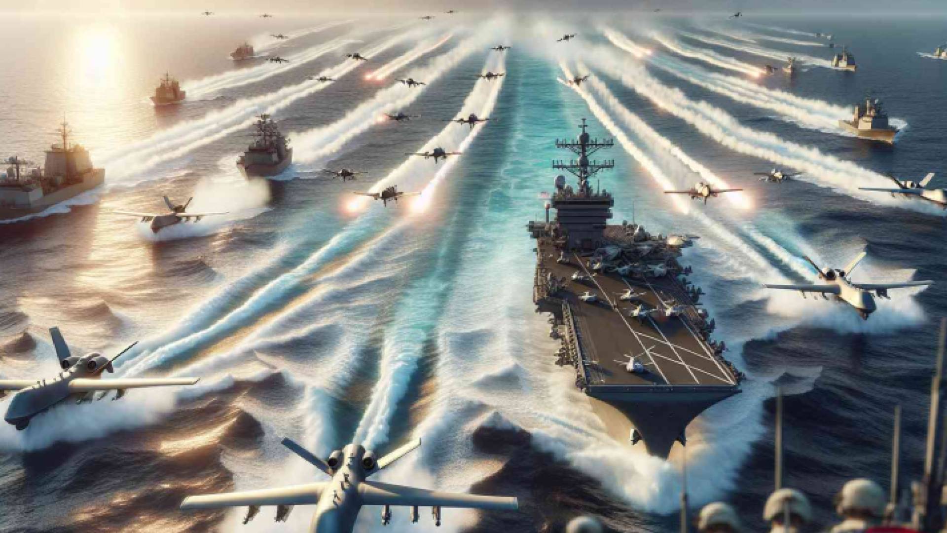 سفينة في البحر الأحمر