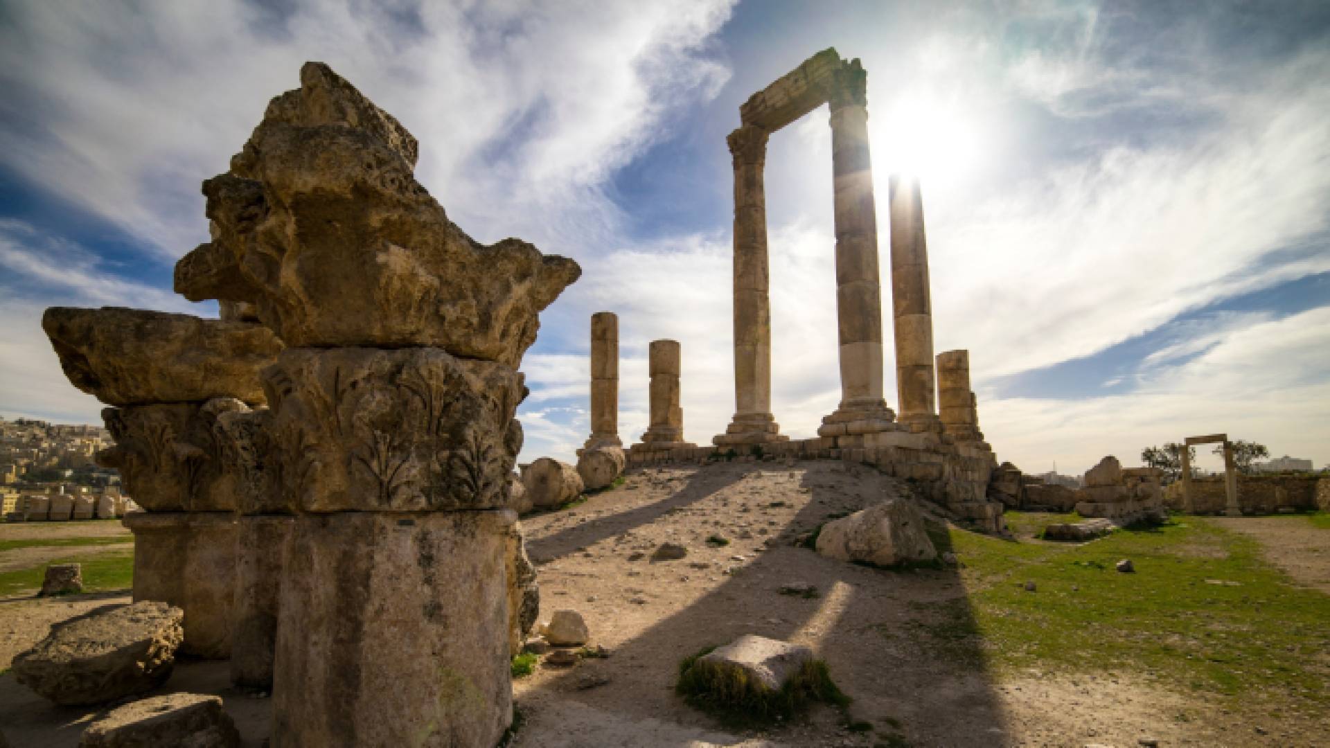 جبل القلعة في العاصمة عمان