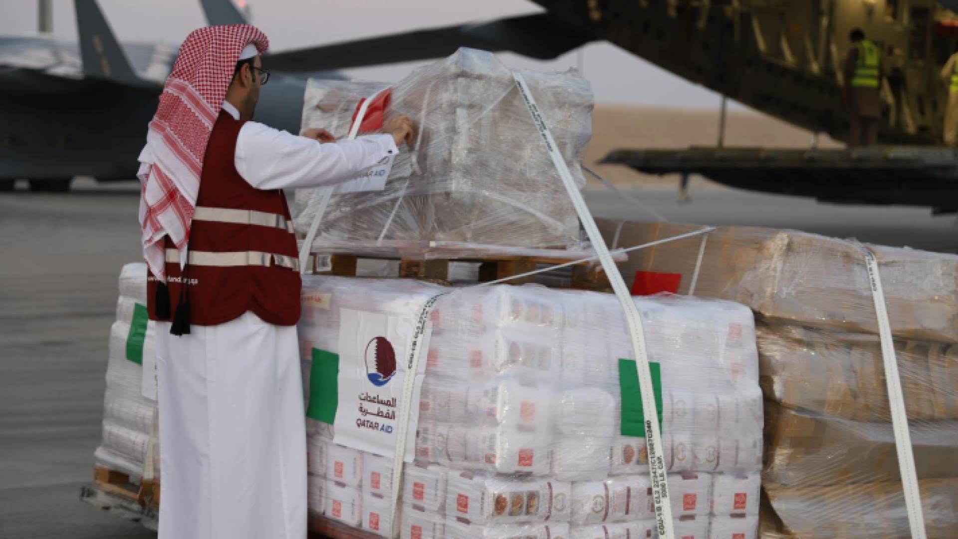 مساعدات قطرية