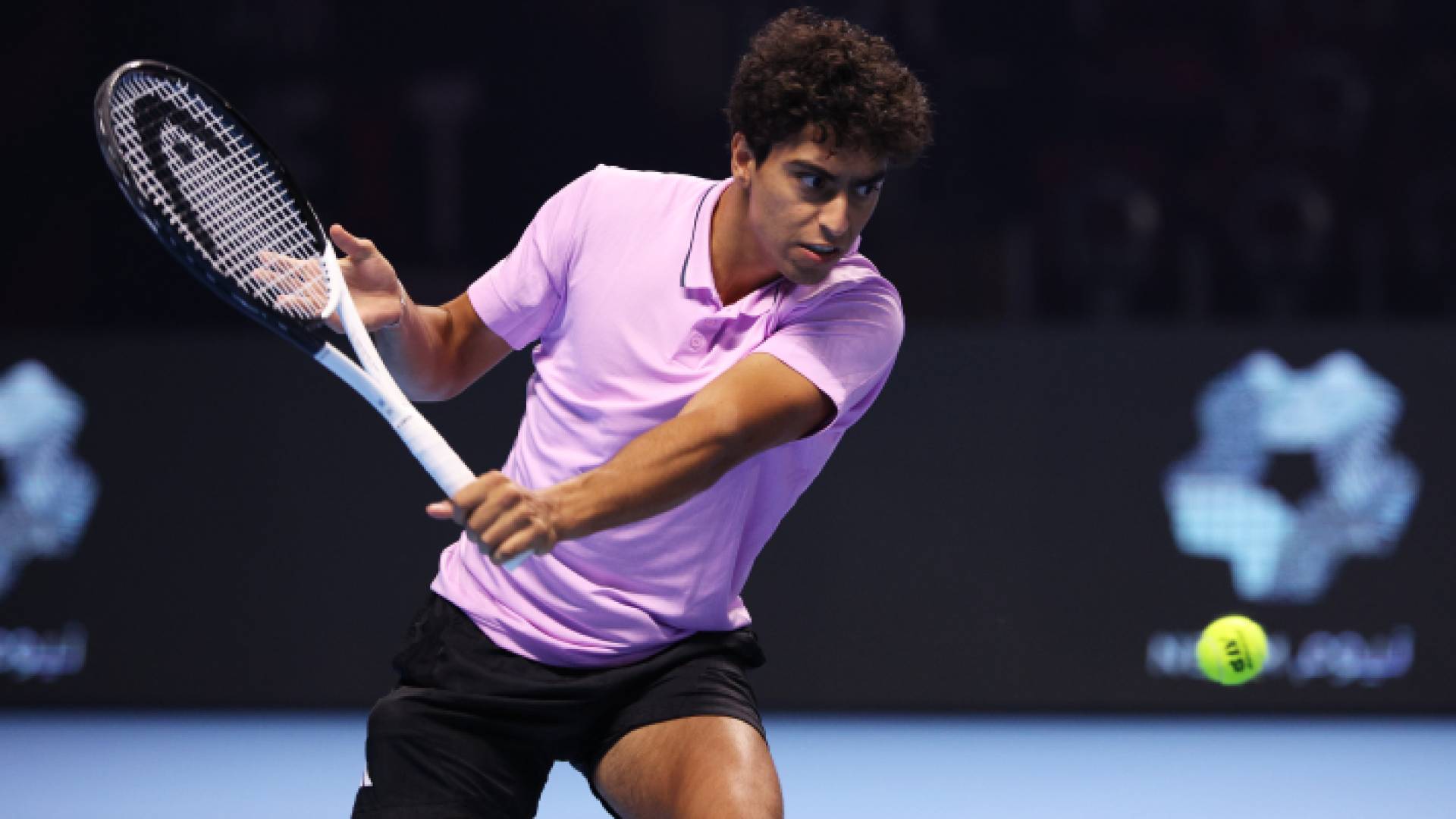 لاعب التنس الأردني عبدالله شلباية