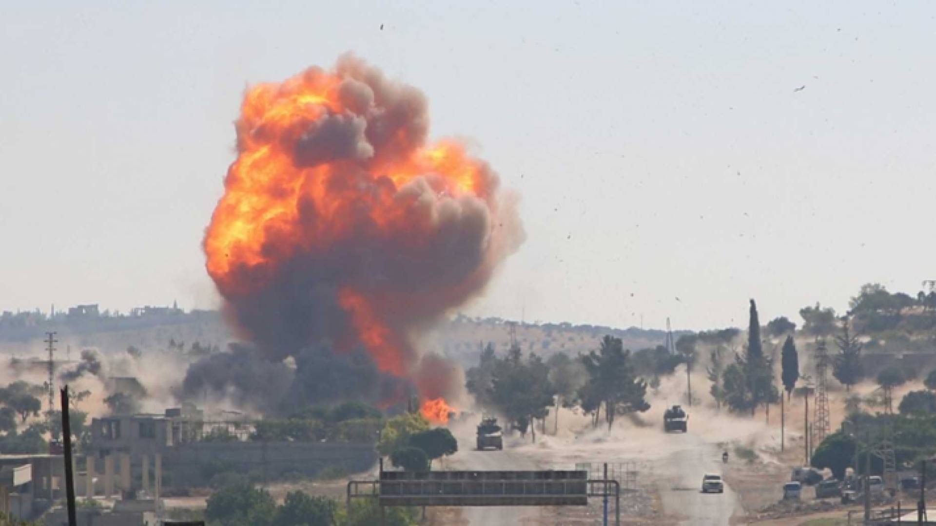 انفجار في العاصمة السورية دمشق - أرشيف