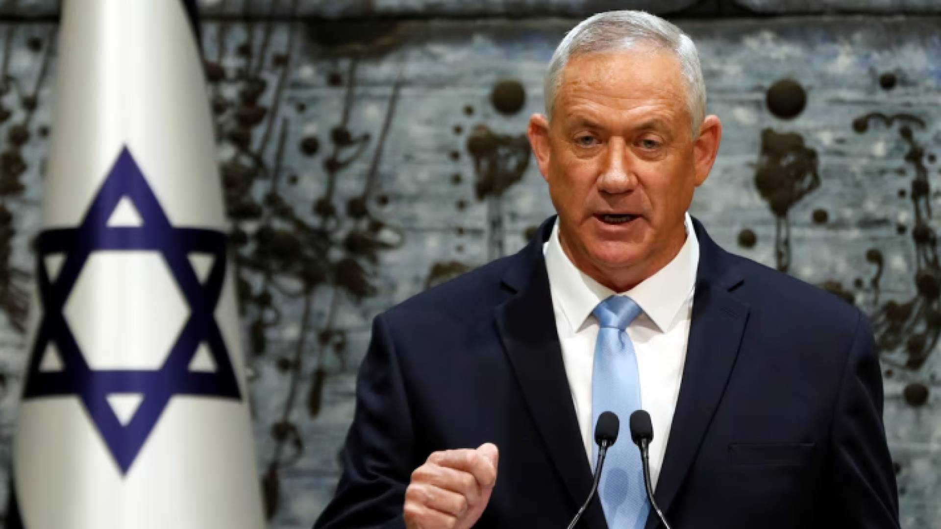 عضو مجلس الحرب في الاحتلال الإسرائيلي بيني غانتس