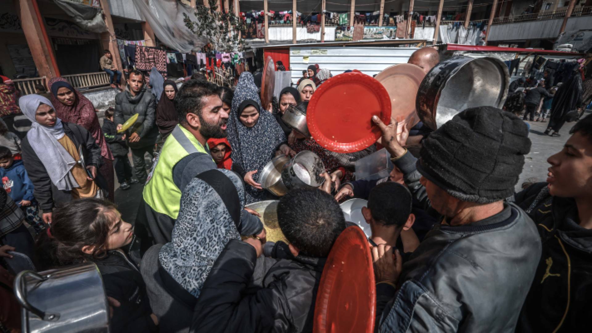 شح الغذاء في قطاع غزة