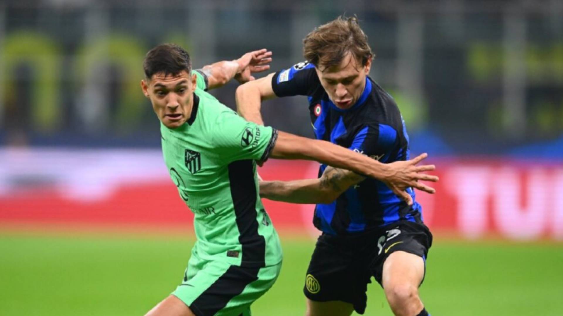 لاعبا إنتر ميلان وأتلتيكو مدريد