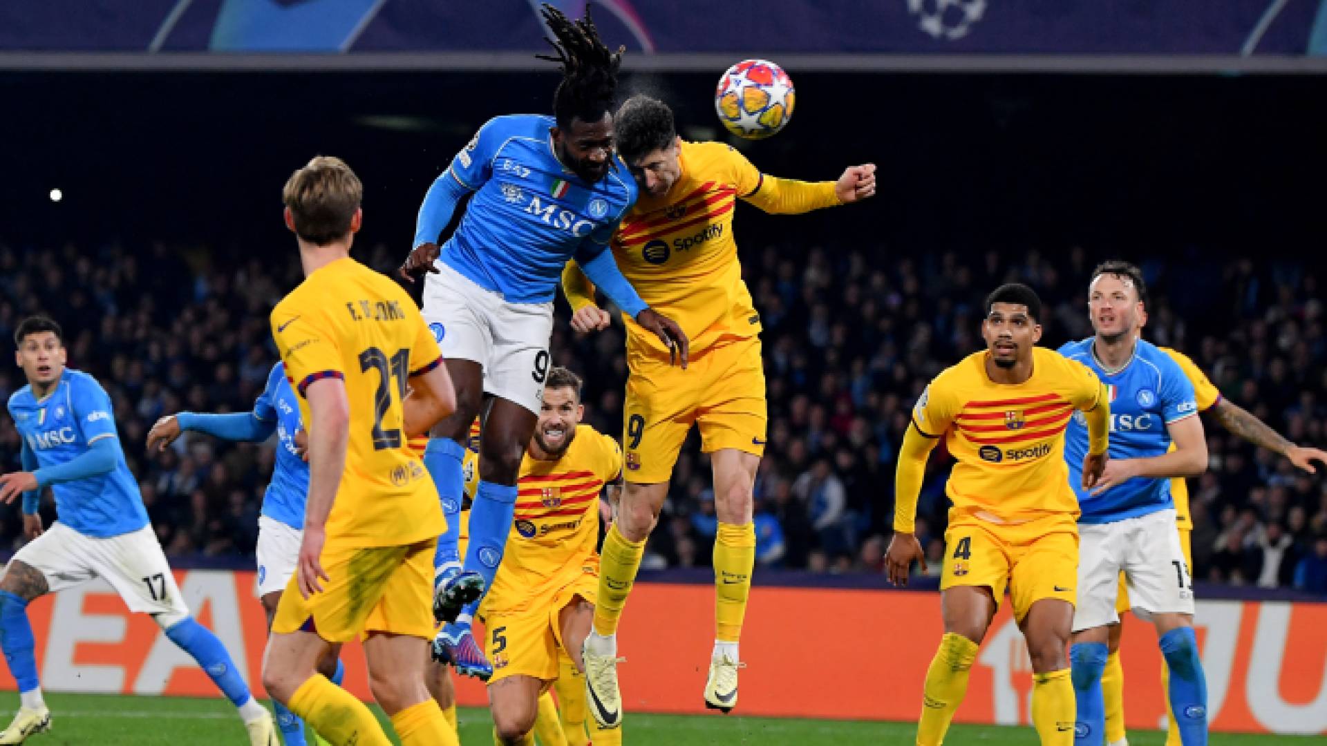 من المباراة