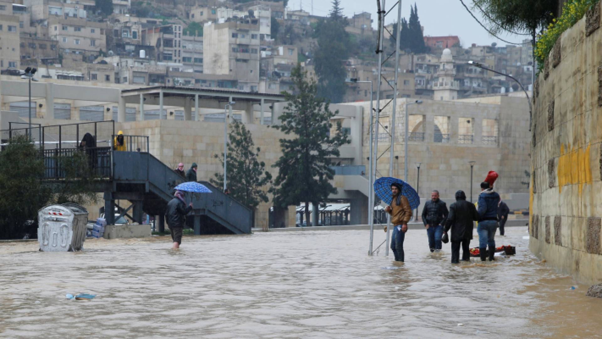 تجمع مساه الأمطار