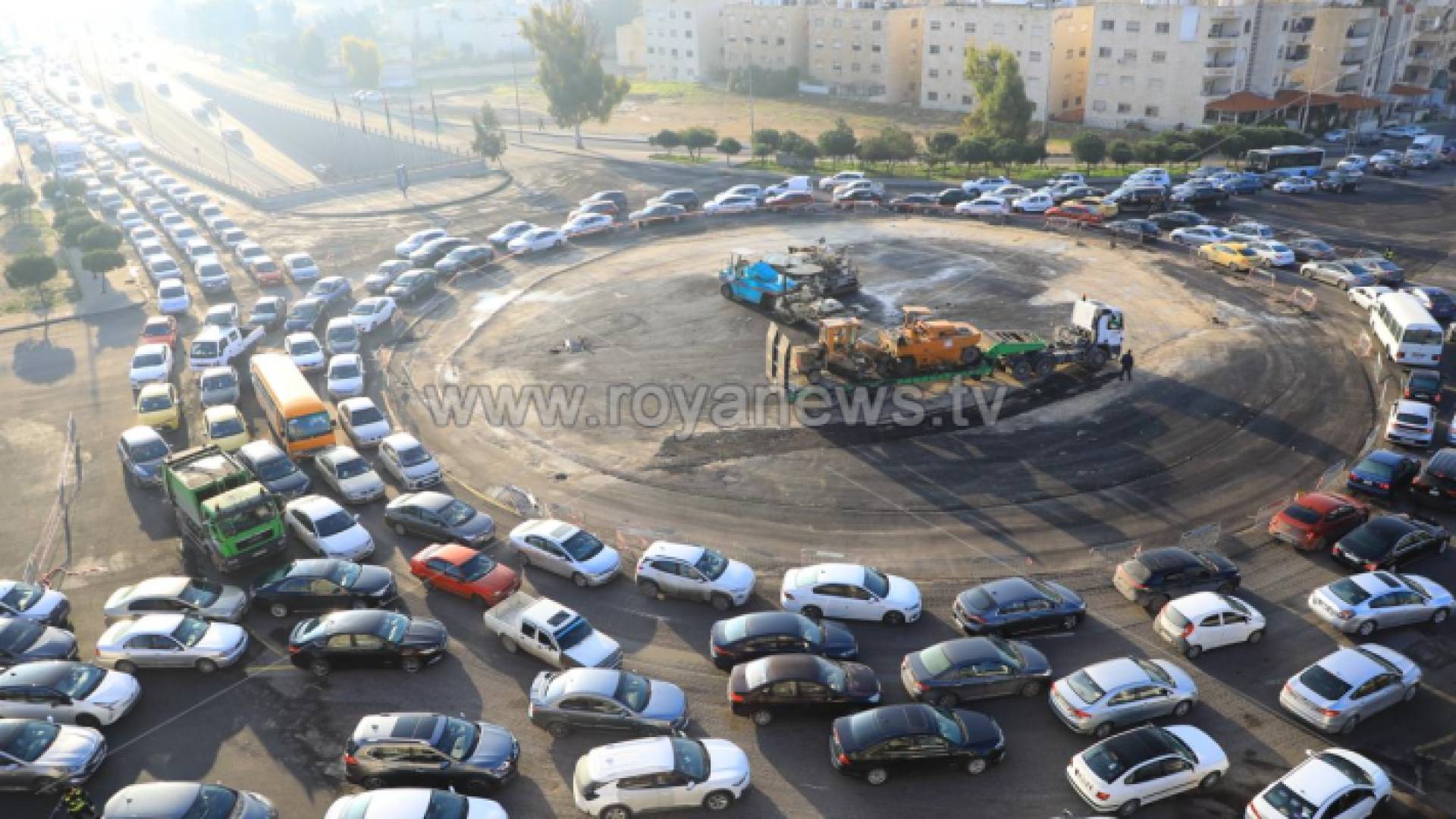 أزمة سير في العاصمة عمان