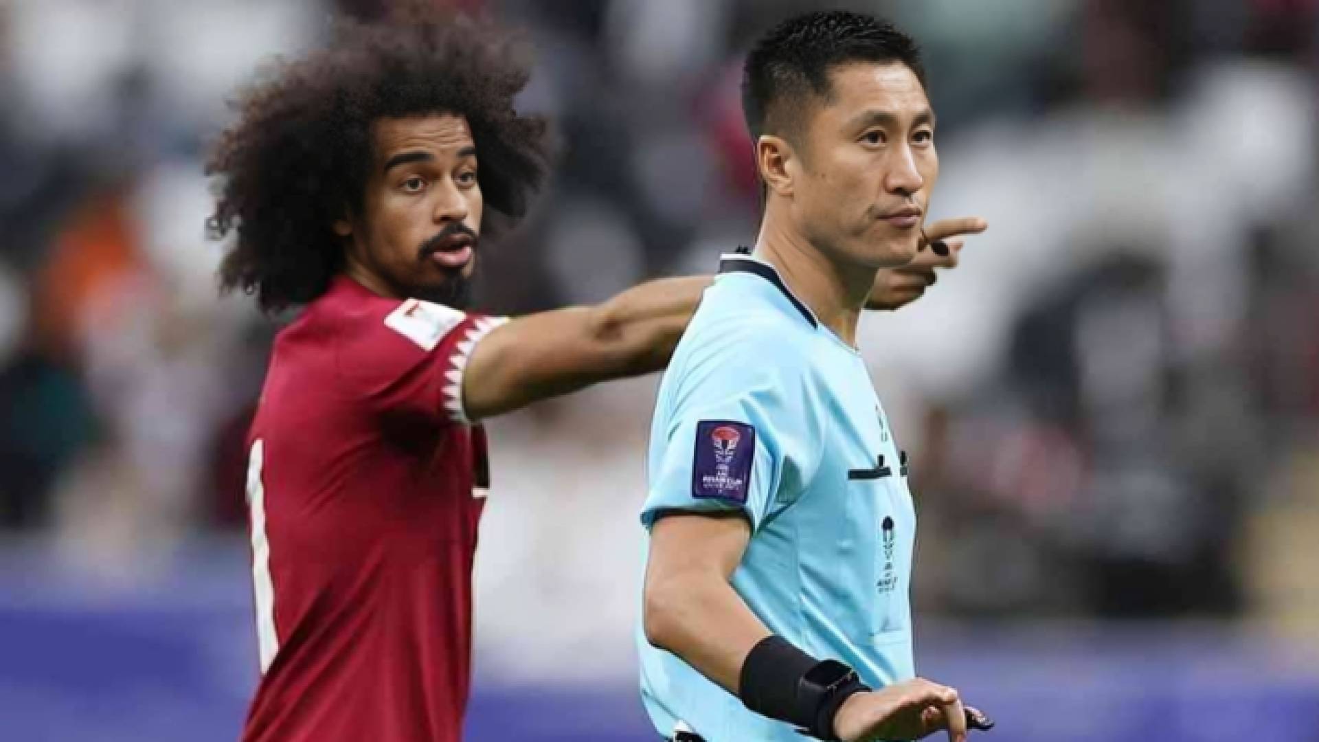 الحكم الصيني ما نينغ في نهائي آسيا بين الأردن وقطر