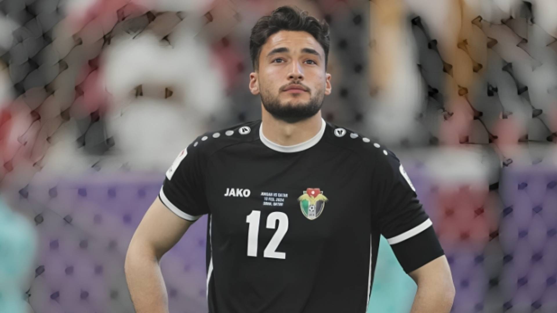 حارس مرمى الوحدات والمنتخب الوطني عبدالله الفاخوري