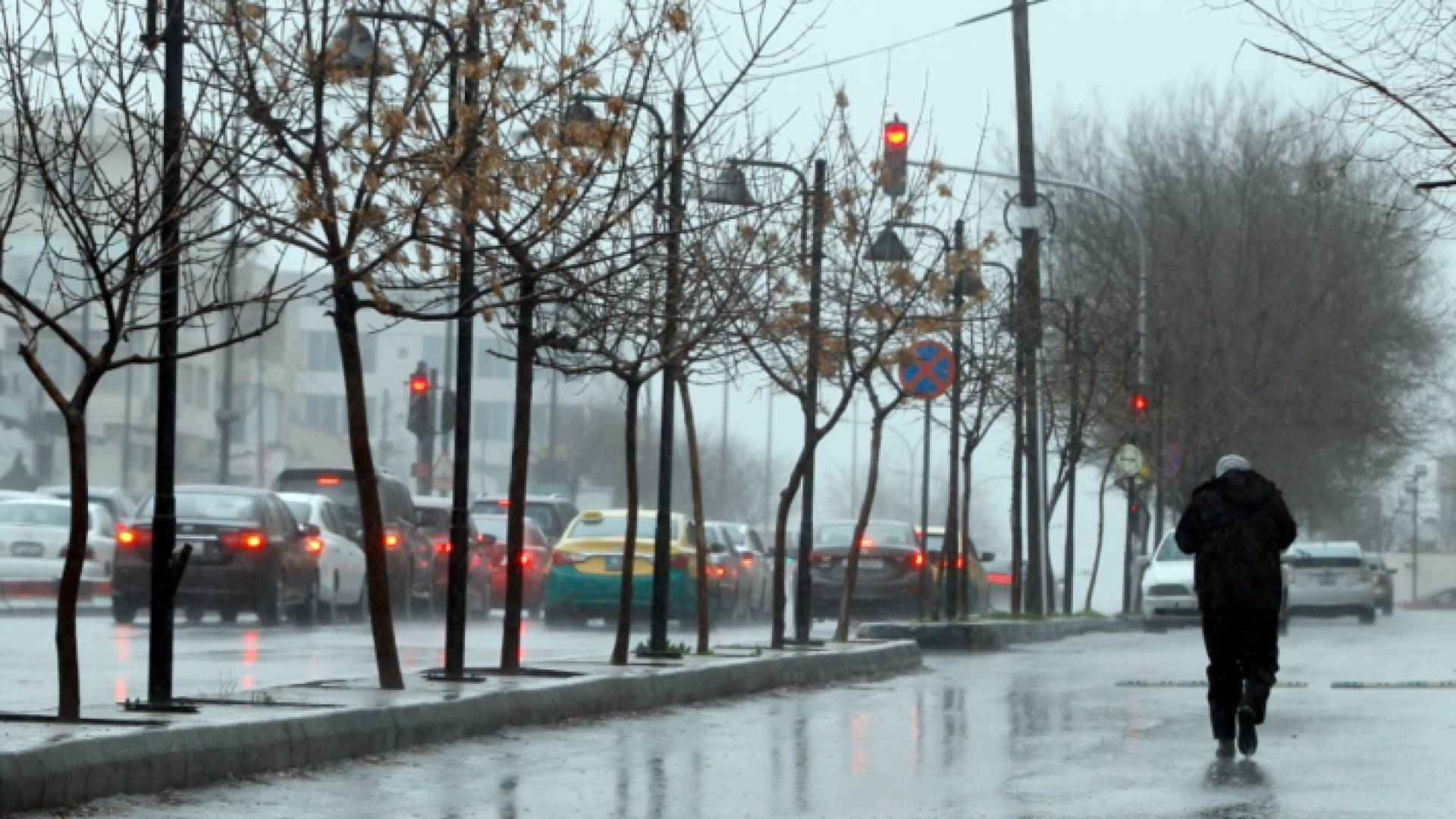 أجواء باردة في الأردن