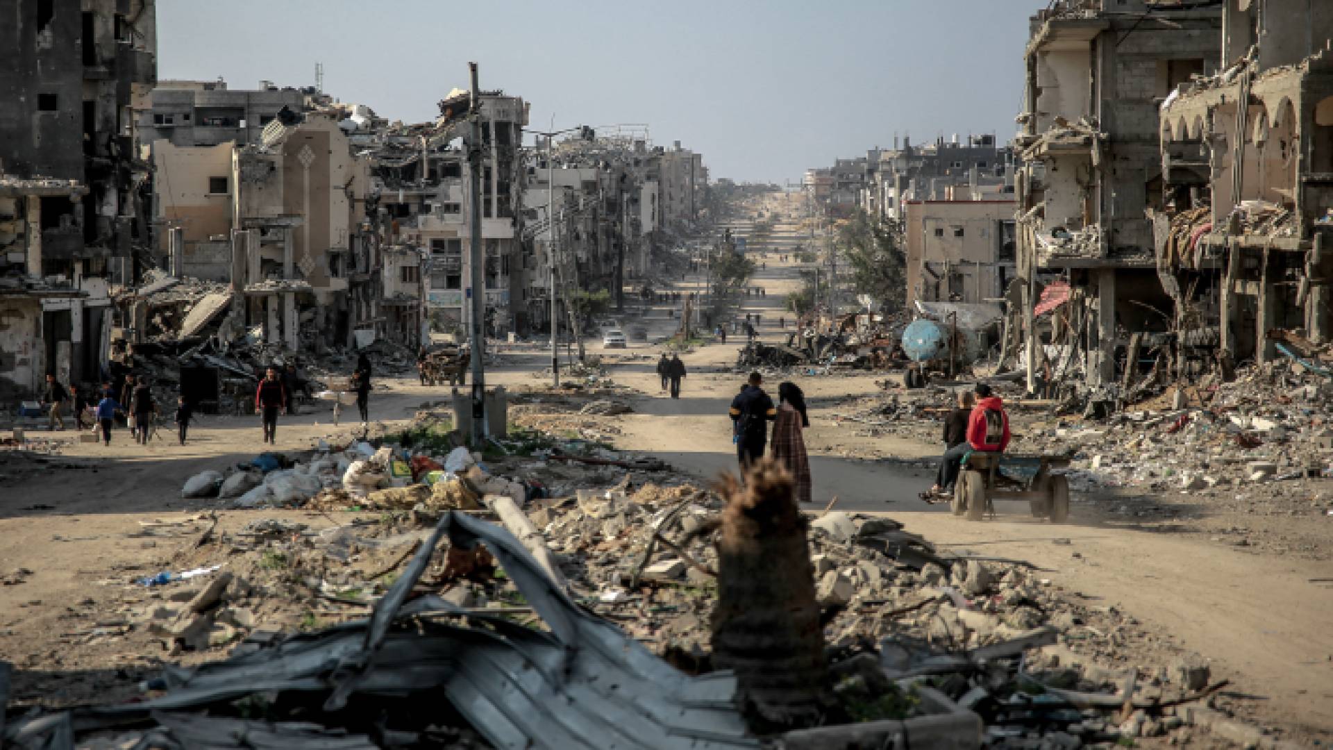 آثار الدمار في قطاع غزة