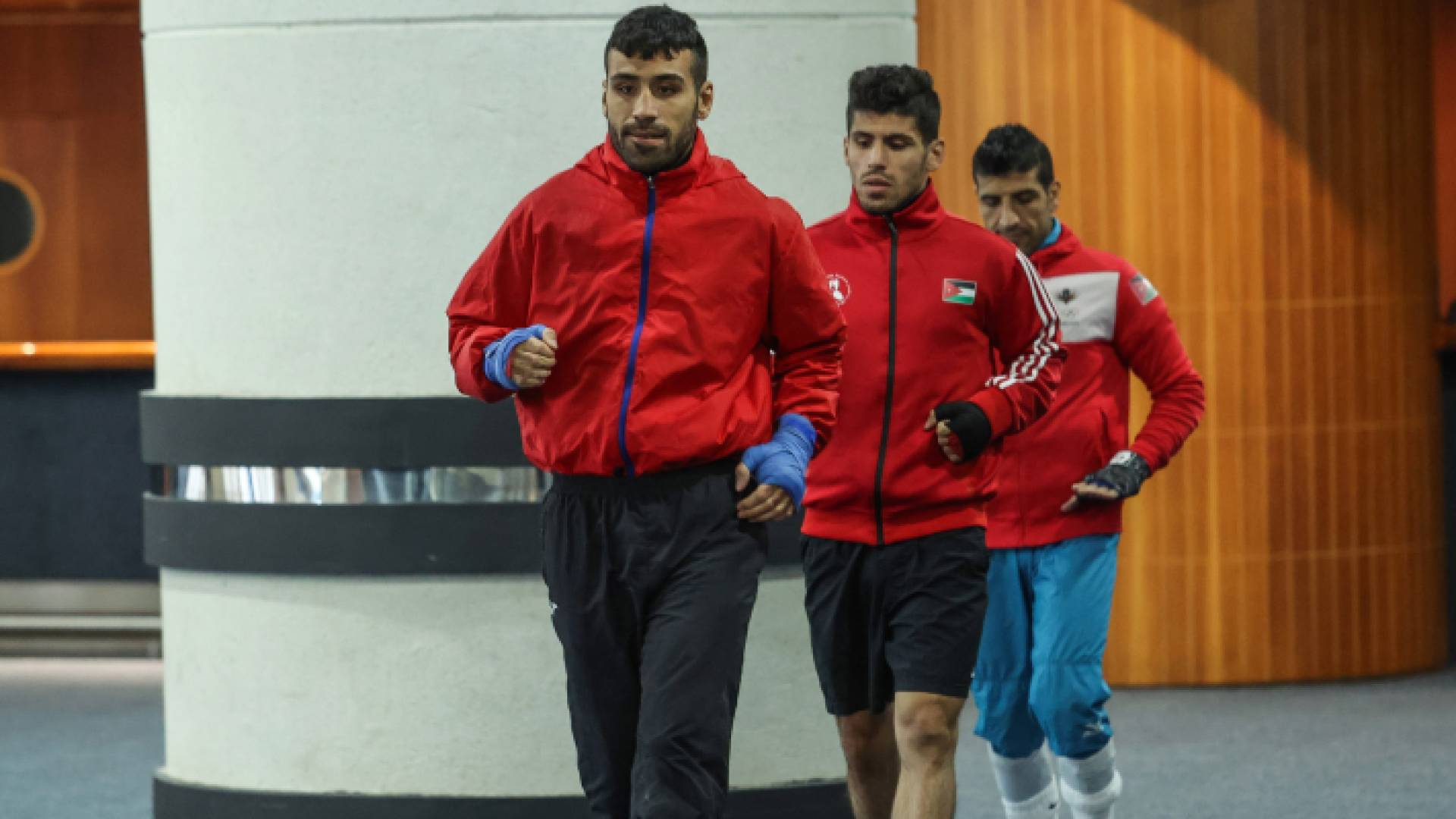 من تدريبات المنتخب الوطني