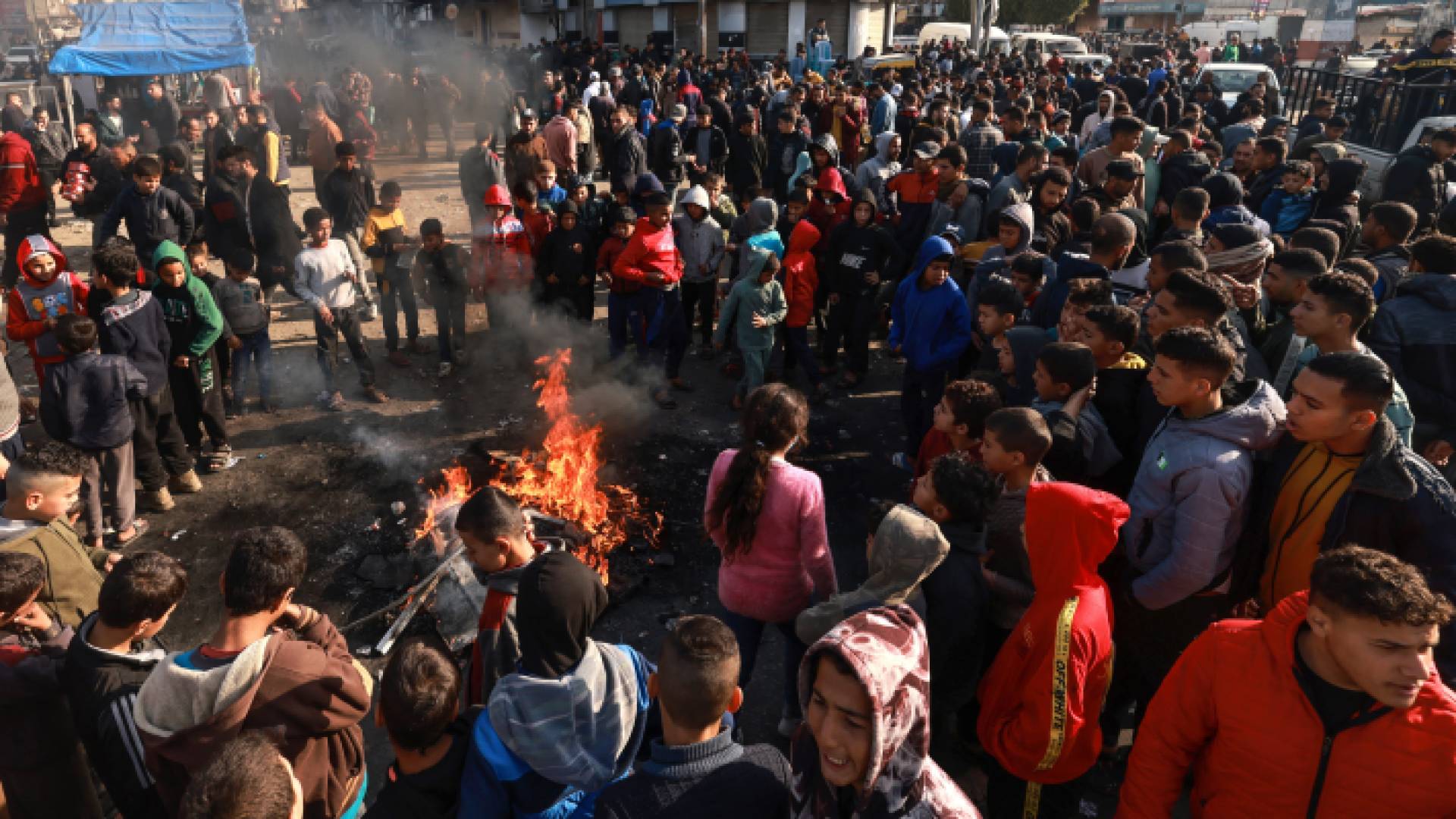 فلسطينيون في قطاع غزة