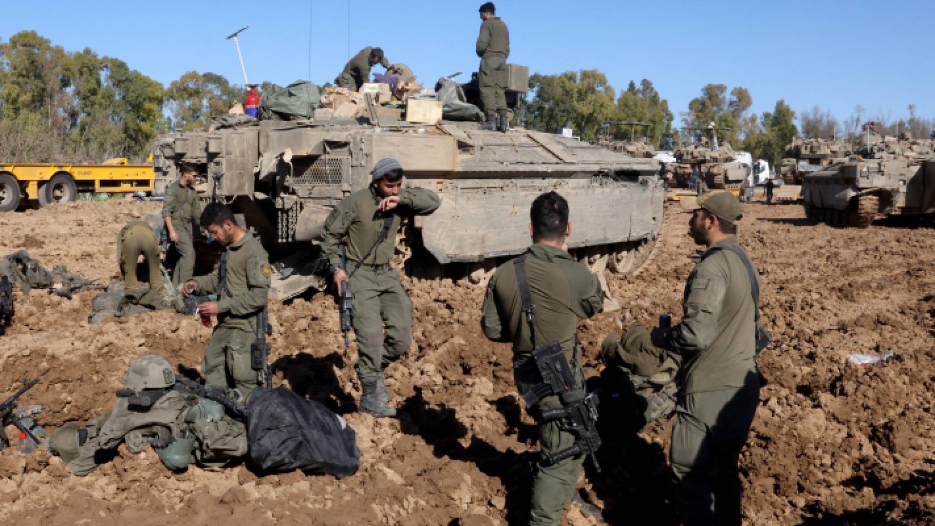 قوات من جيش الاحتلال في غزة