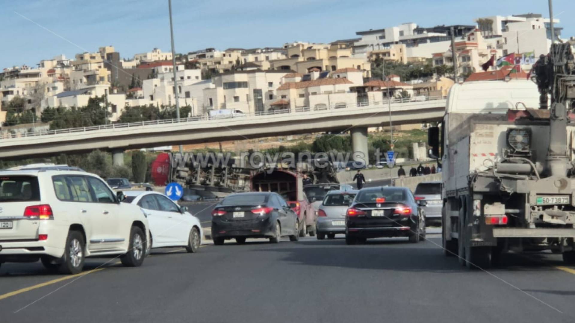 من مكان تدهور الصهريج