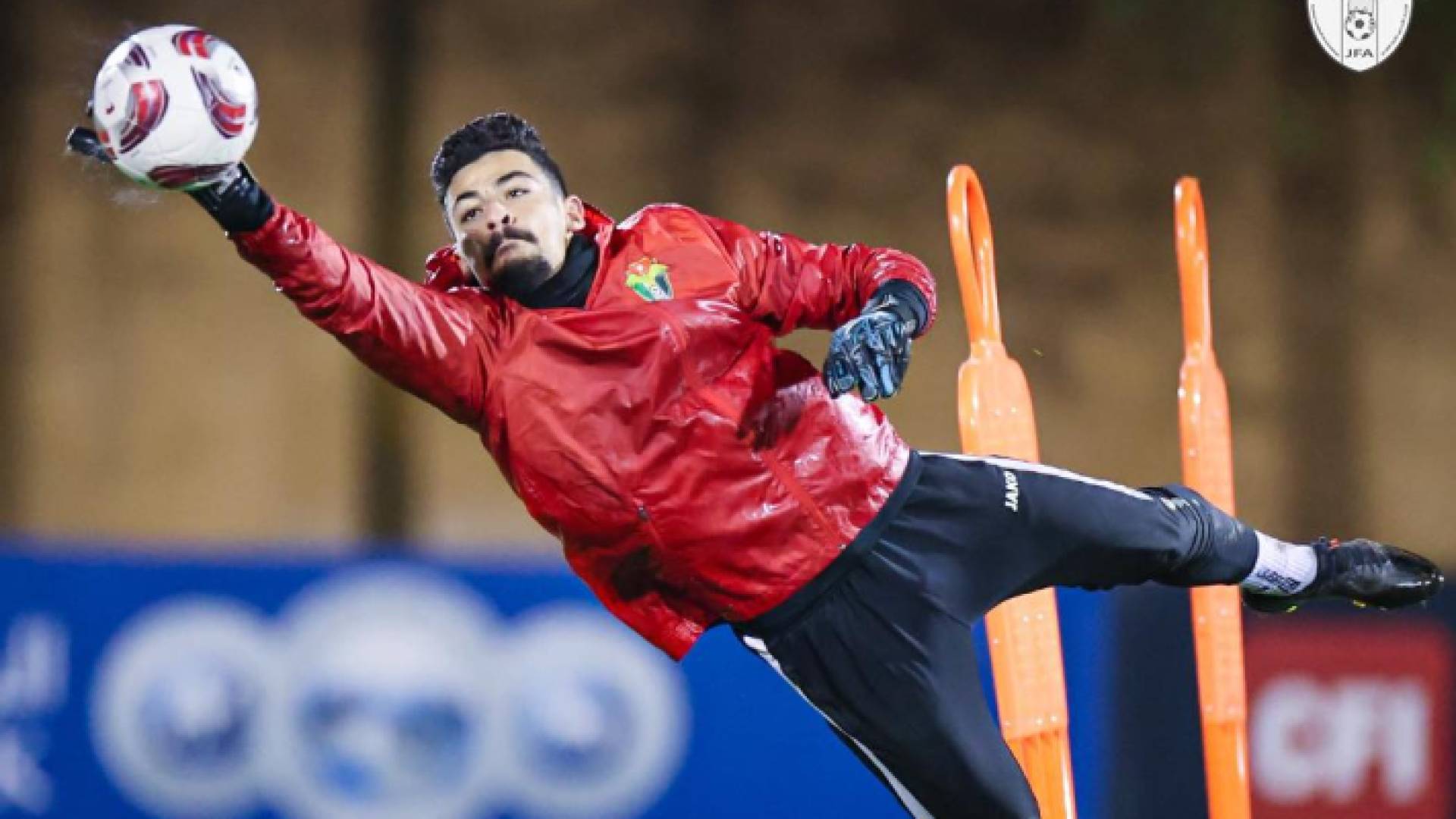 من تدريبات المنتخب الوطني