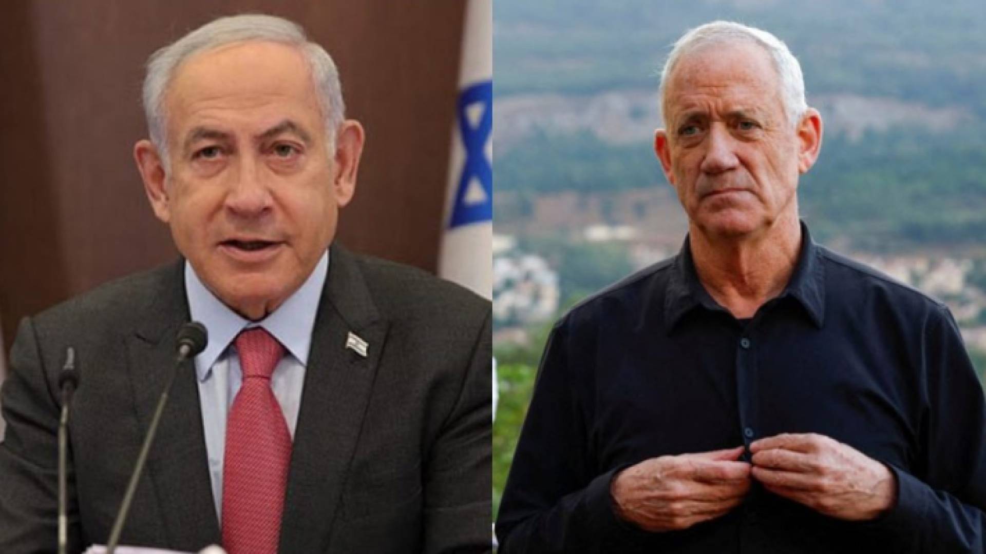 غانتس ونتنياهو