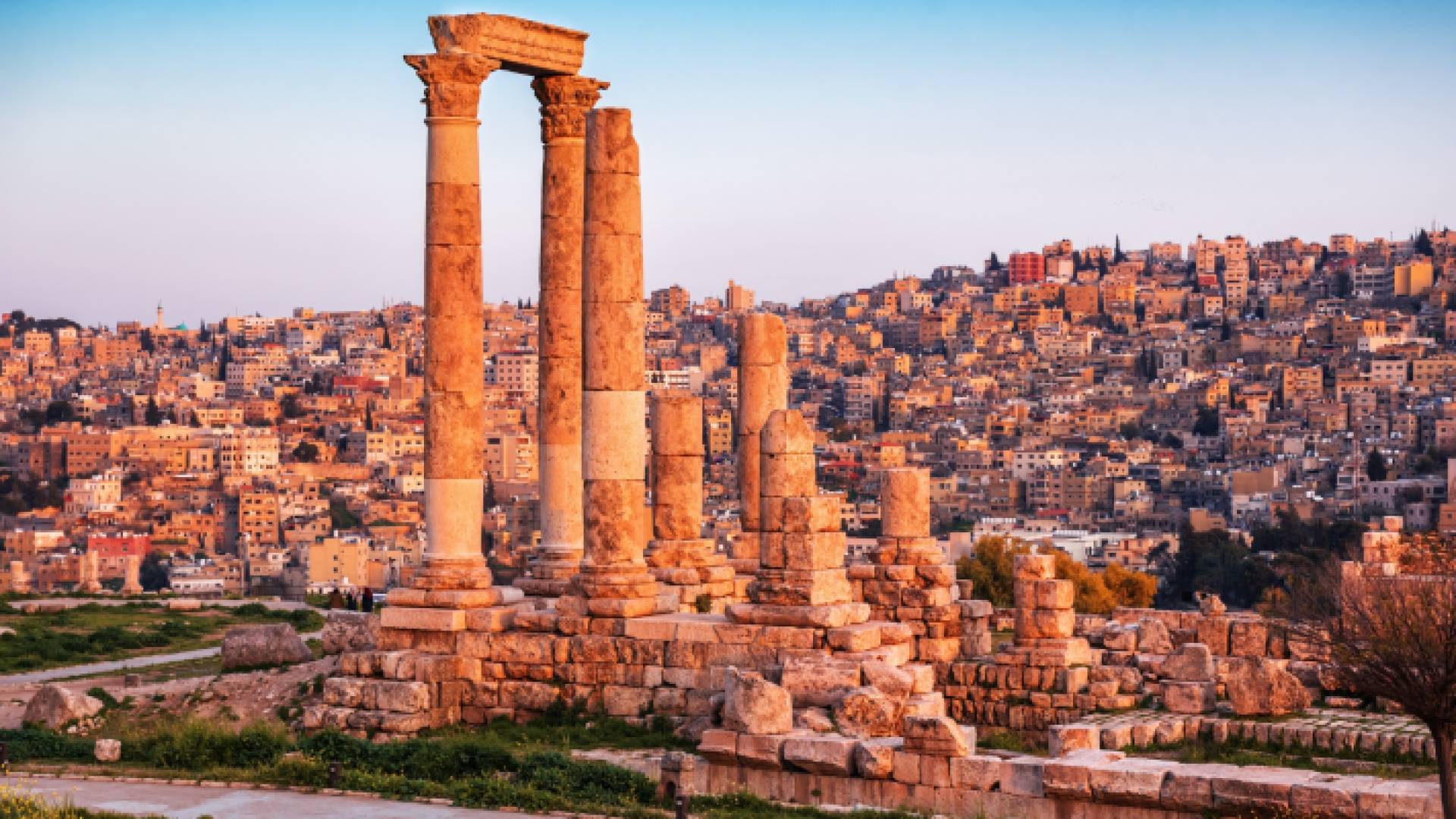 جانب من العاصمة عمان