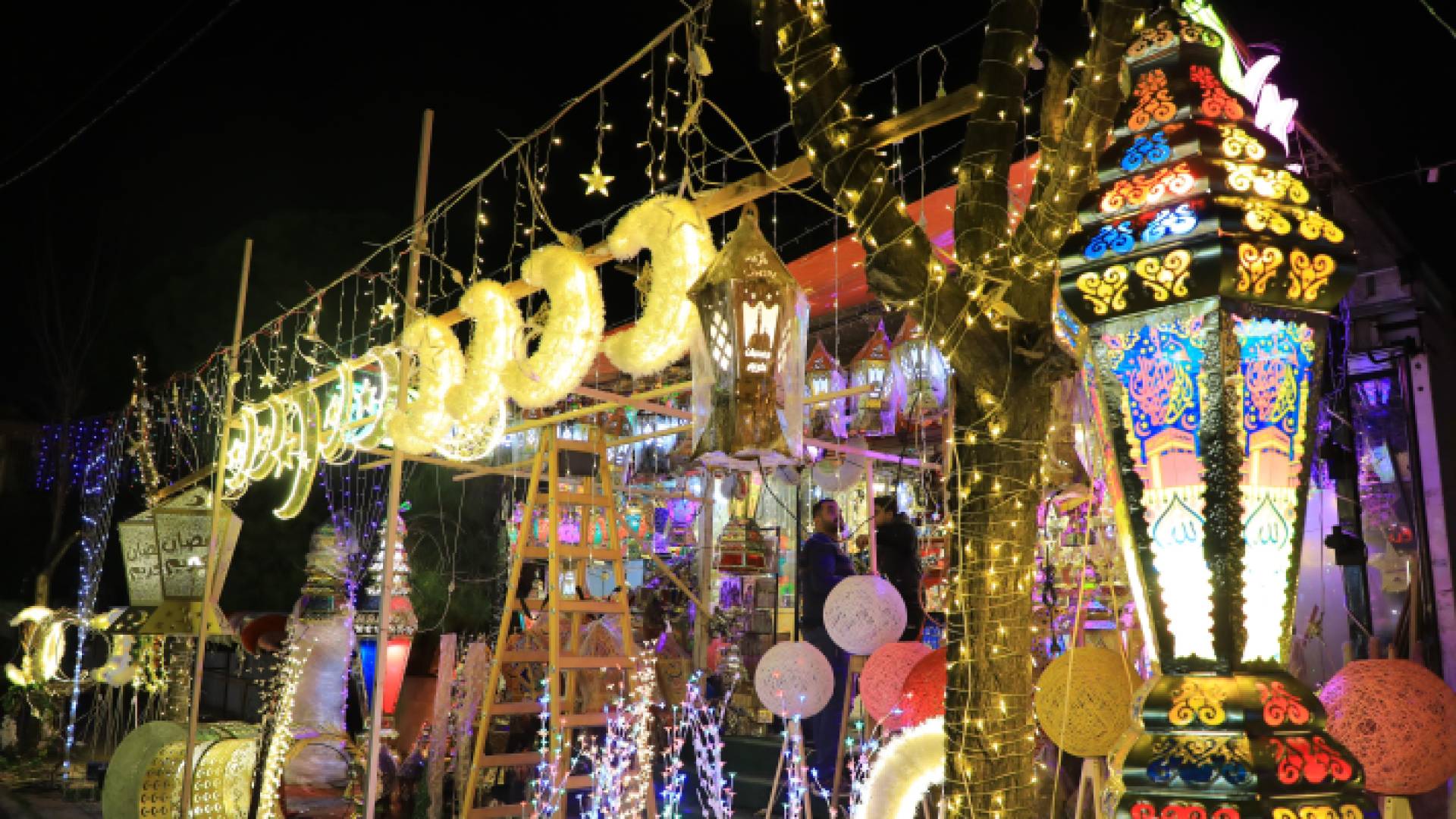 زينة رمضان في العاصمة عمان