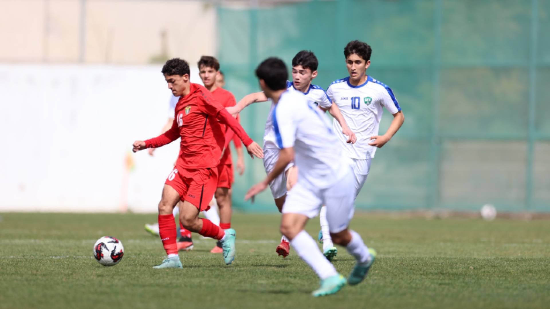 جانب من المباراة