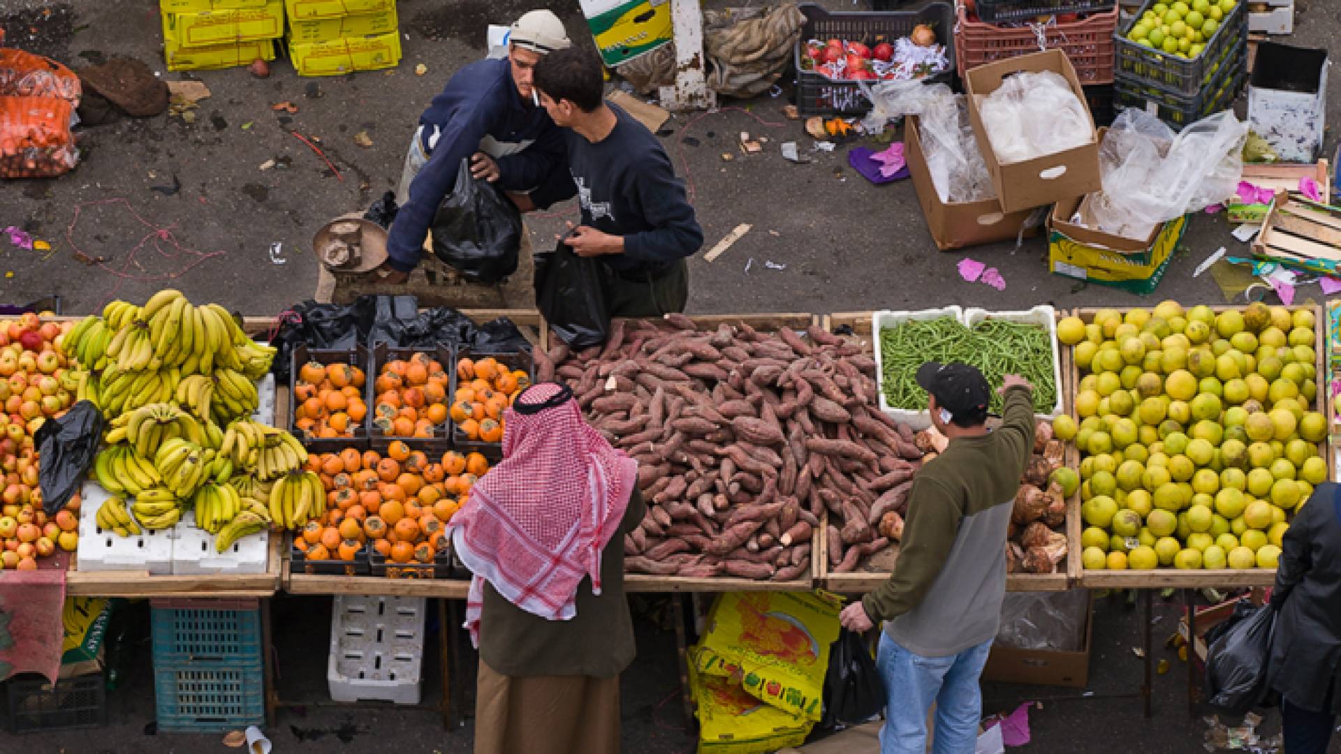 إحدى بسطات وسط البلد - أرشيفية