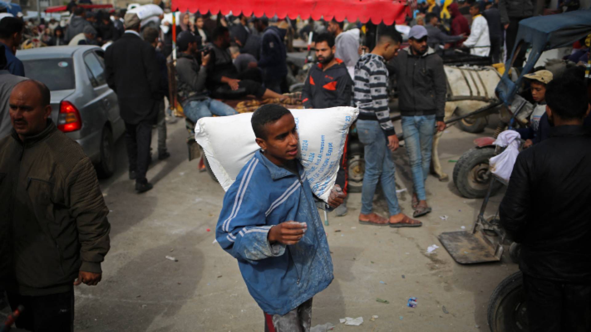 الحصول على مساعدات غذائية