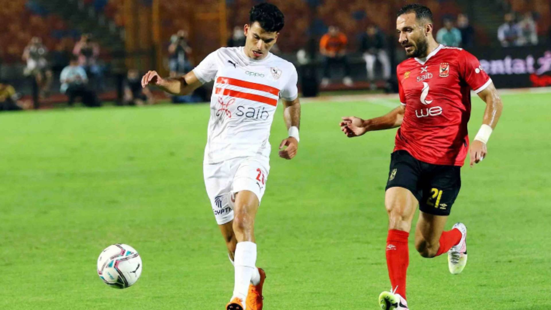 من مباراة سابقة بين الفريقين